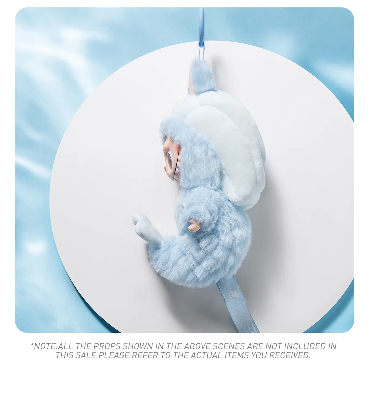 LABUBU HIDE AND SEEK IN SINGAPORE SERIES-Vinyl Plush Doll Pendant 