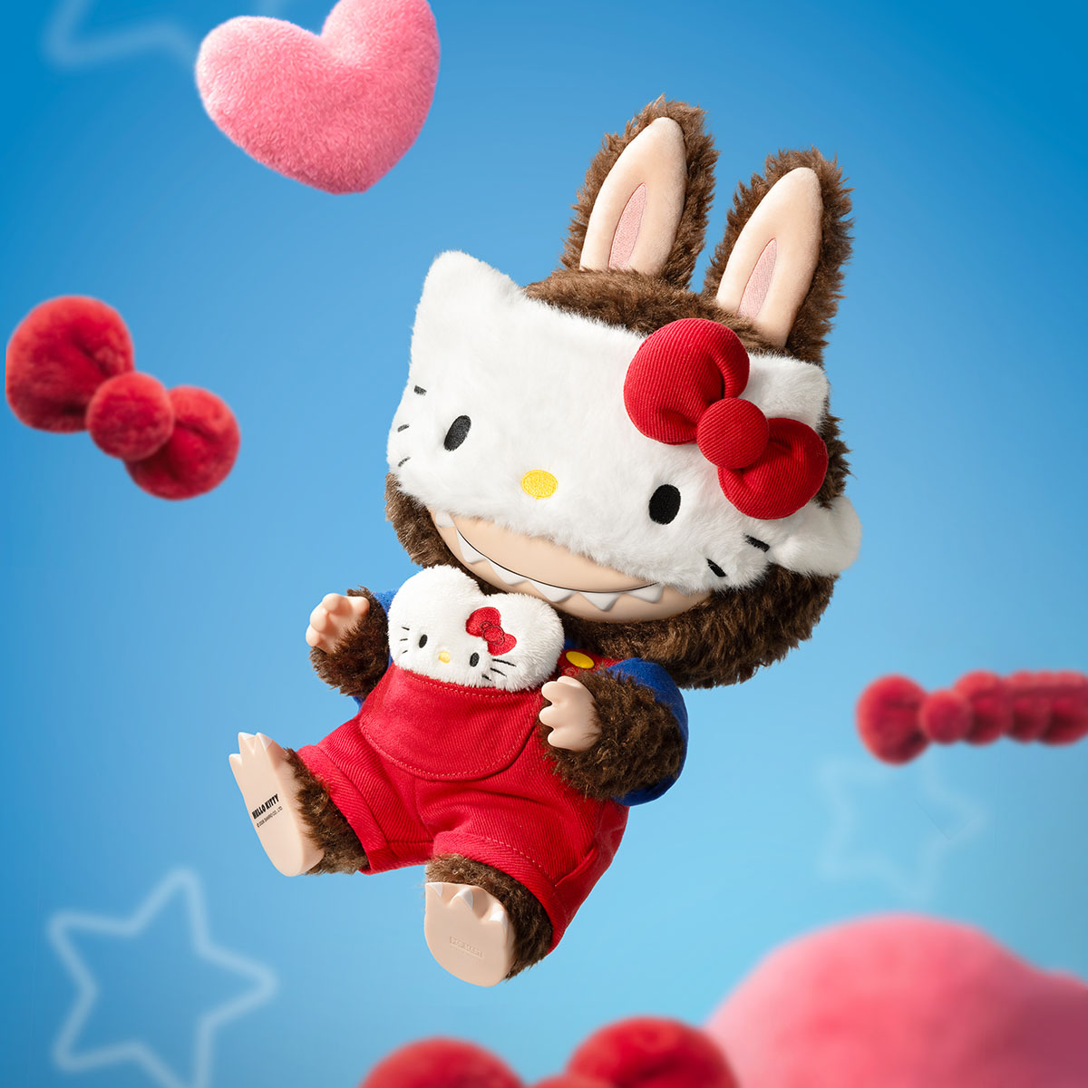 ポップマート ザ モンスターズ × ハローキティ ぬいぐるみ THE MONSTERS × HELLO KITTY ぬいぐるみ - POP MART (Japan)