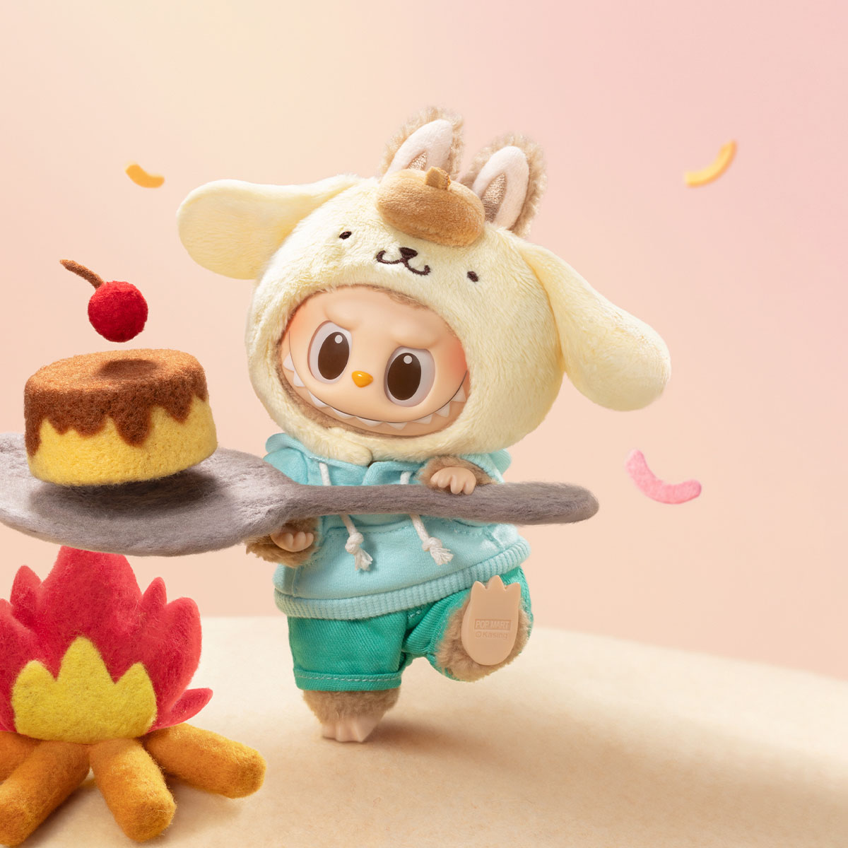 THE MONSTERS × Sanrio Characters ぬいぐるみペンダント - POP MART