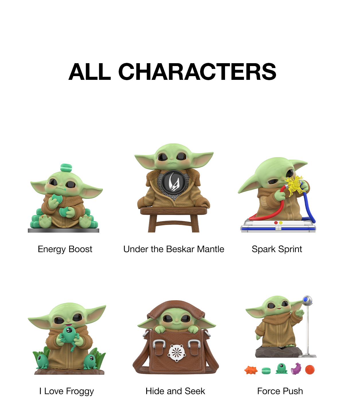 Star Wars Grogu Tiny But Mighty Series Figures - POP MART (Singapore)
