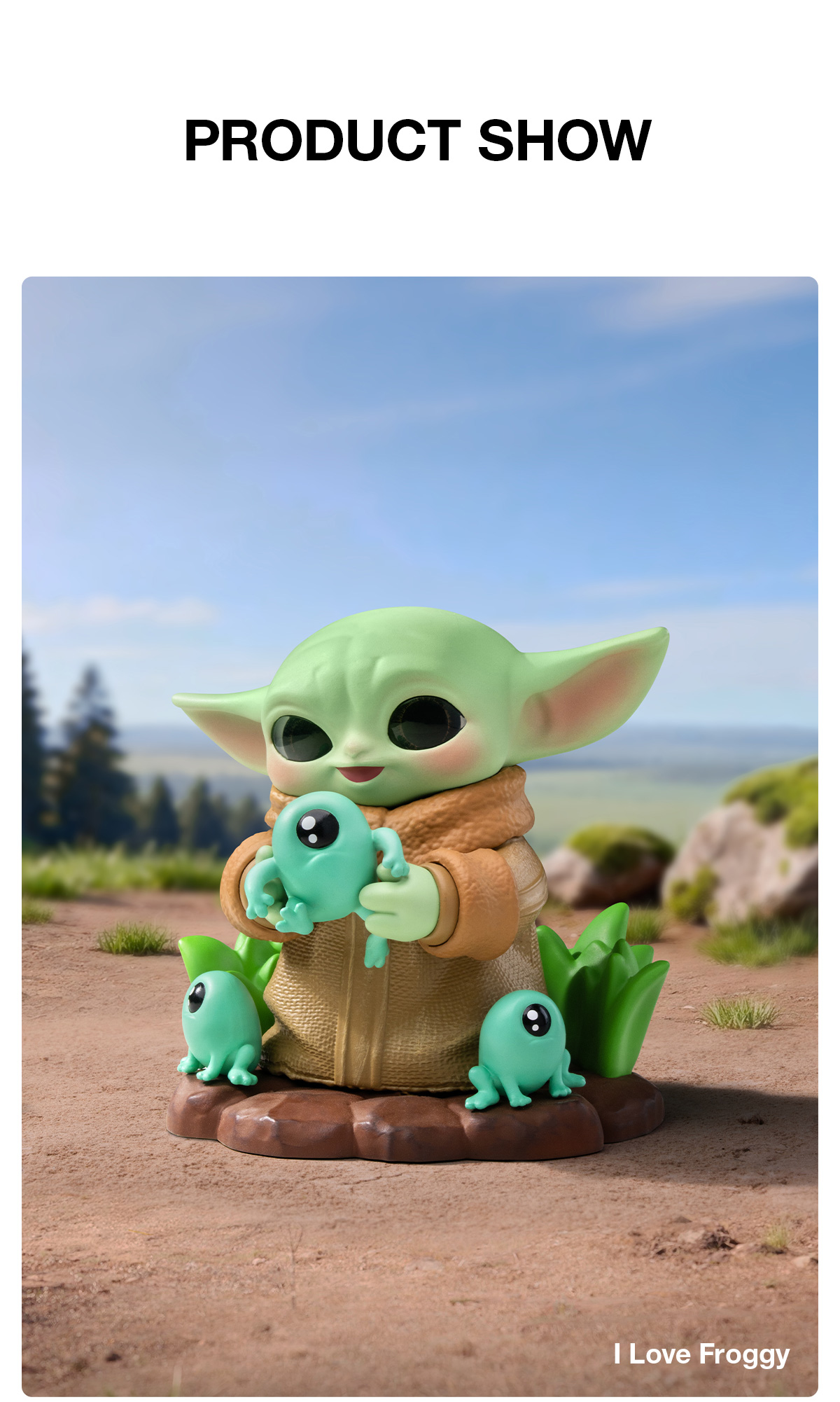 マンダロリアン　POP MART Grogu Tiny But Mighty Star Wars Grogu Tiny But Mighty Series Figures - POP MART (Singapore)