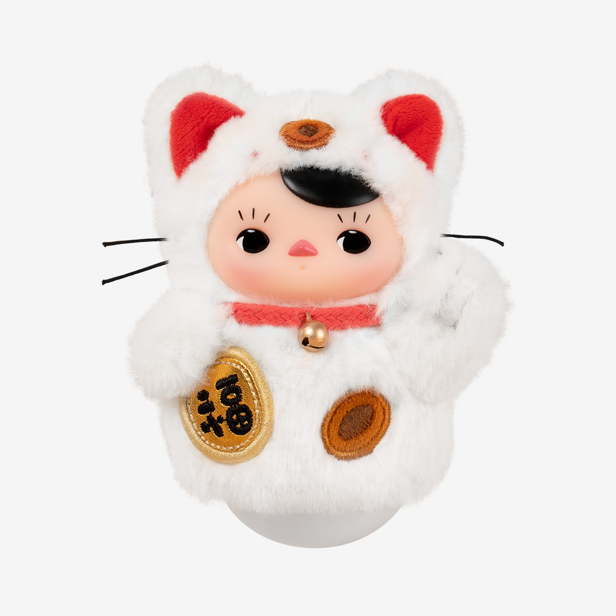 PUCKY Roly-Poly Kitty Series-Vinyl Plush Blind Box - POP MART