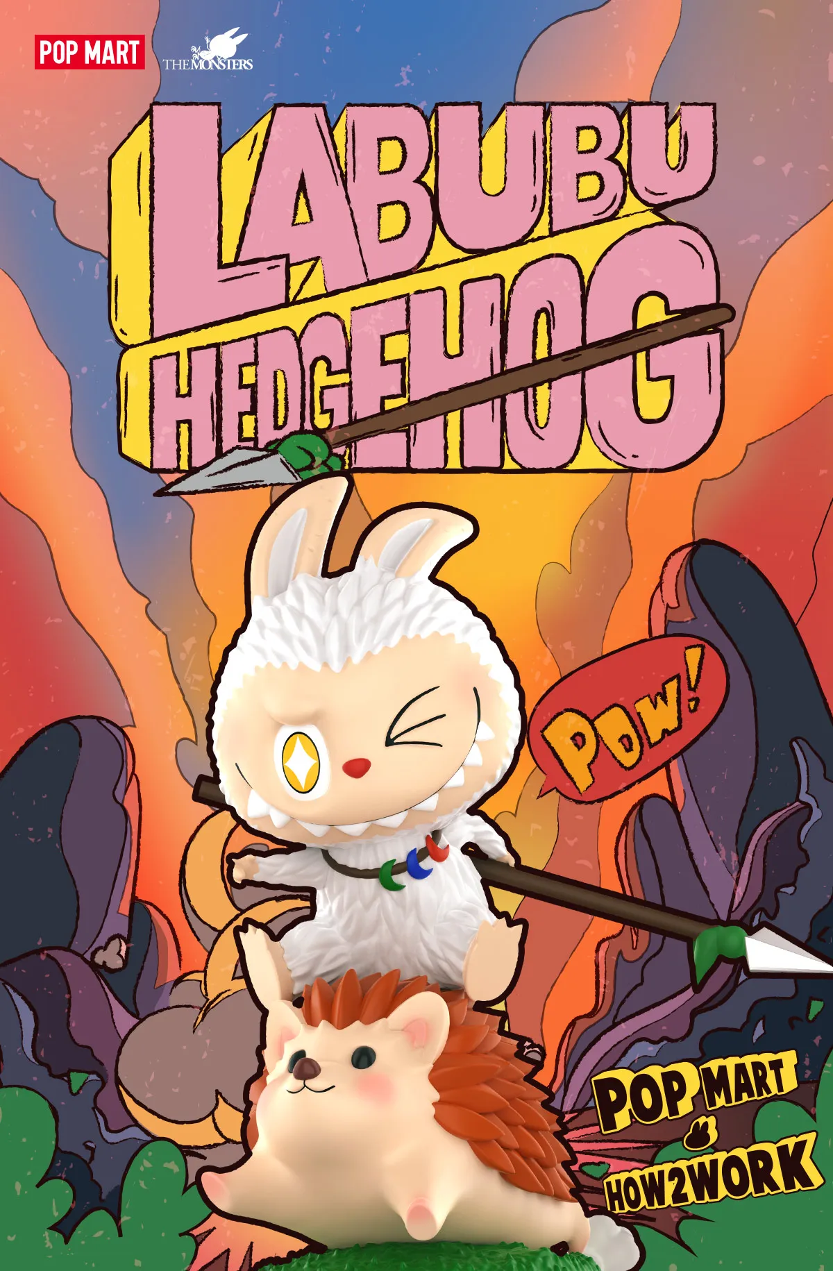 [LUCKY FIELD] LABUBU Hedgehog Figure - POP MART (Philippines)