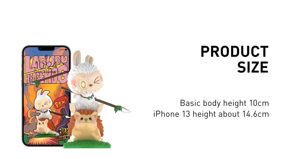 [LUCKY FIELD] LABUBU Hedgehog Figure - POP MART (Philippines)