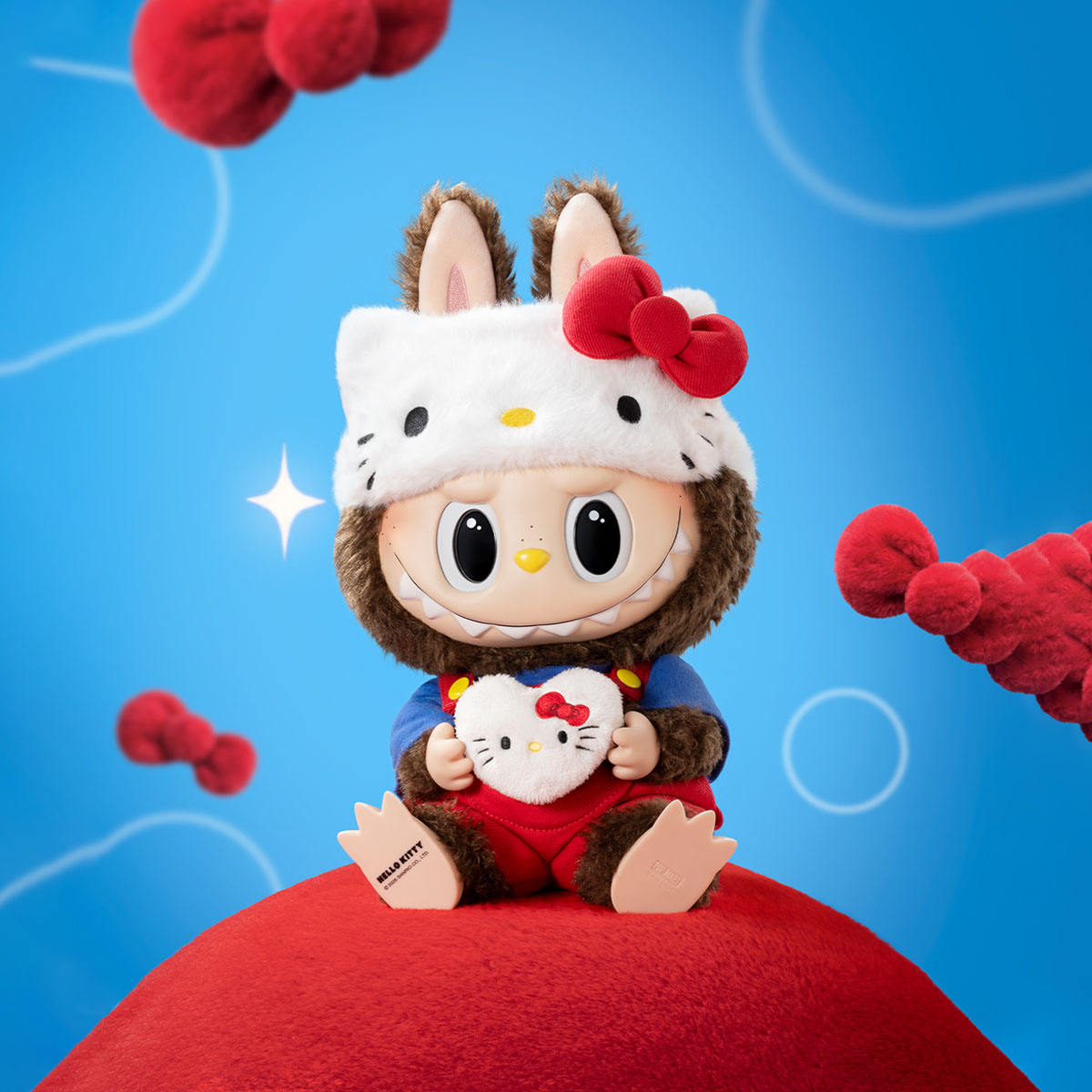 THE MONSTERS × HELLO KITTY-Vinyl Plush Doll - POP MART (France)