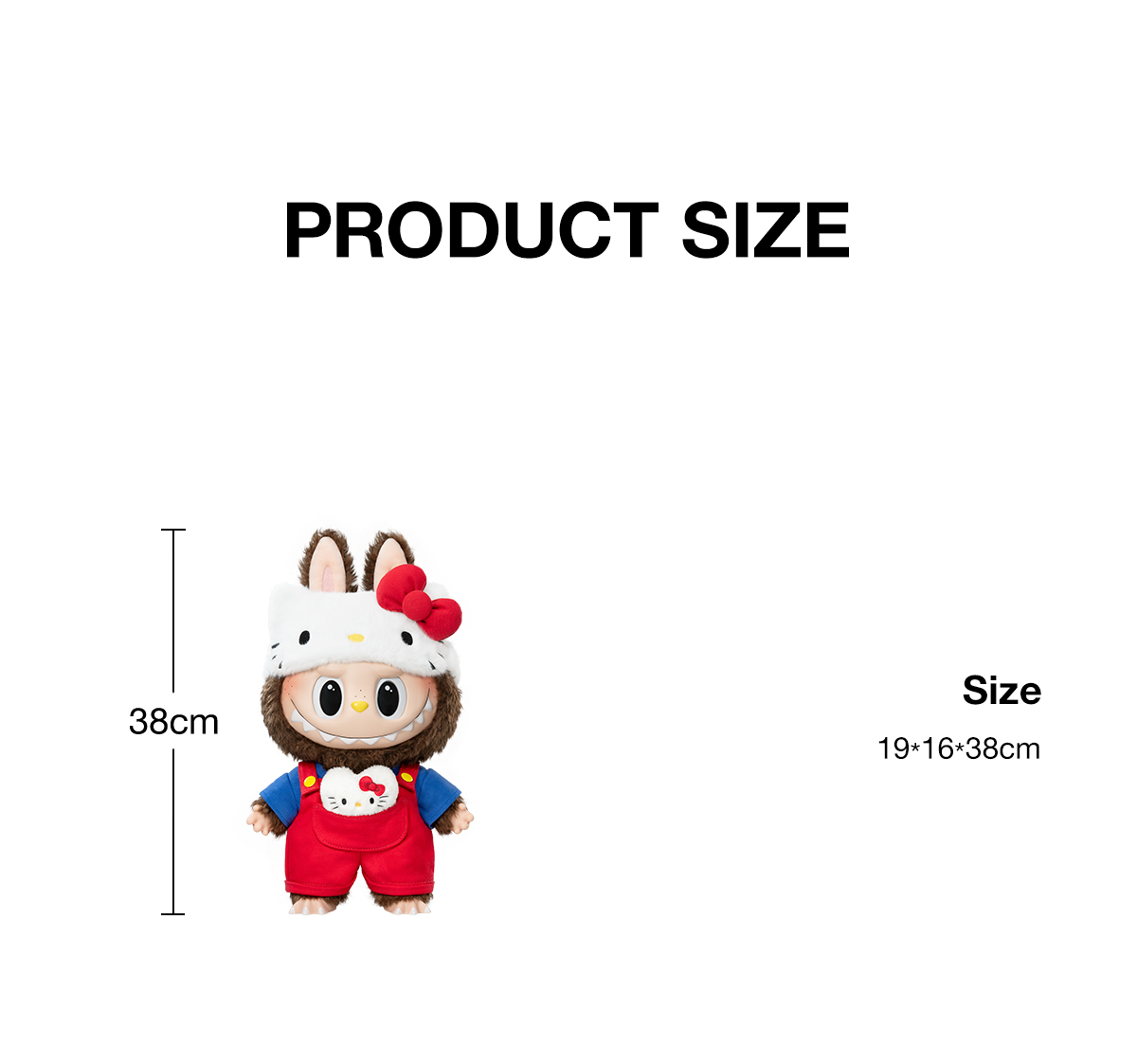 THE MONSTERS × HELLO KITTY-Vinyl Plush Doll - POP MART (France)