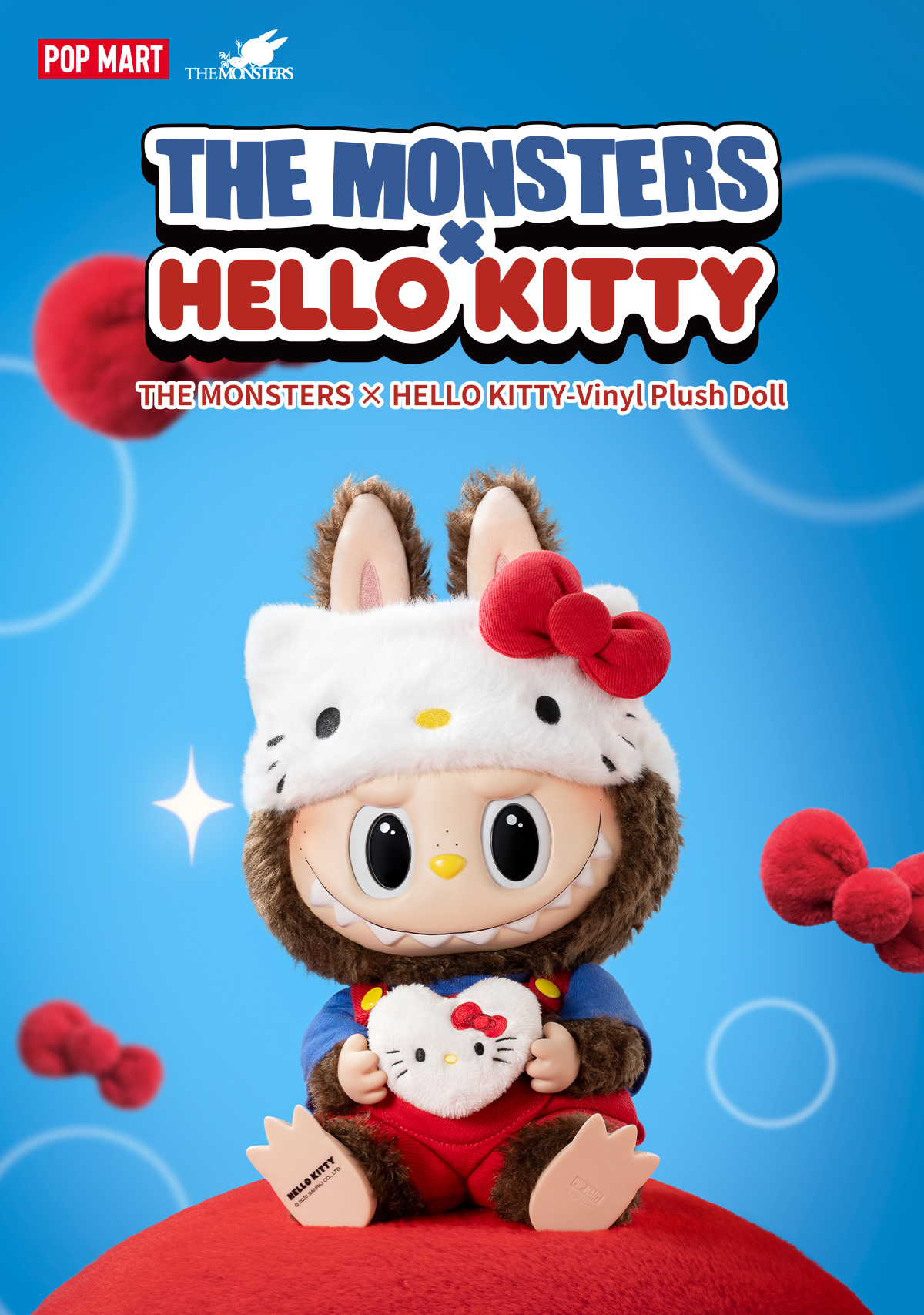 ◾️THE MONSTERS x HELLO KITTY ぬいぐるみ THE MONSTERS × HELLO KITTY ぬいぐるみ - POP MART (Japan)