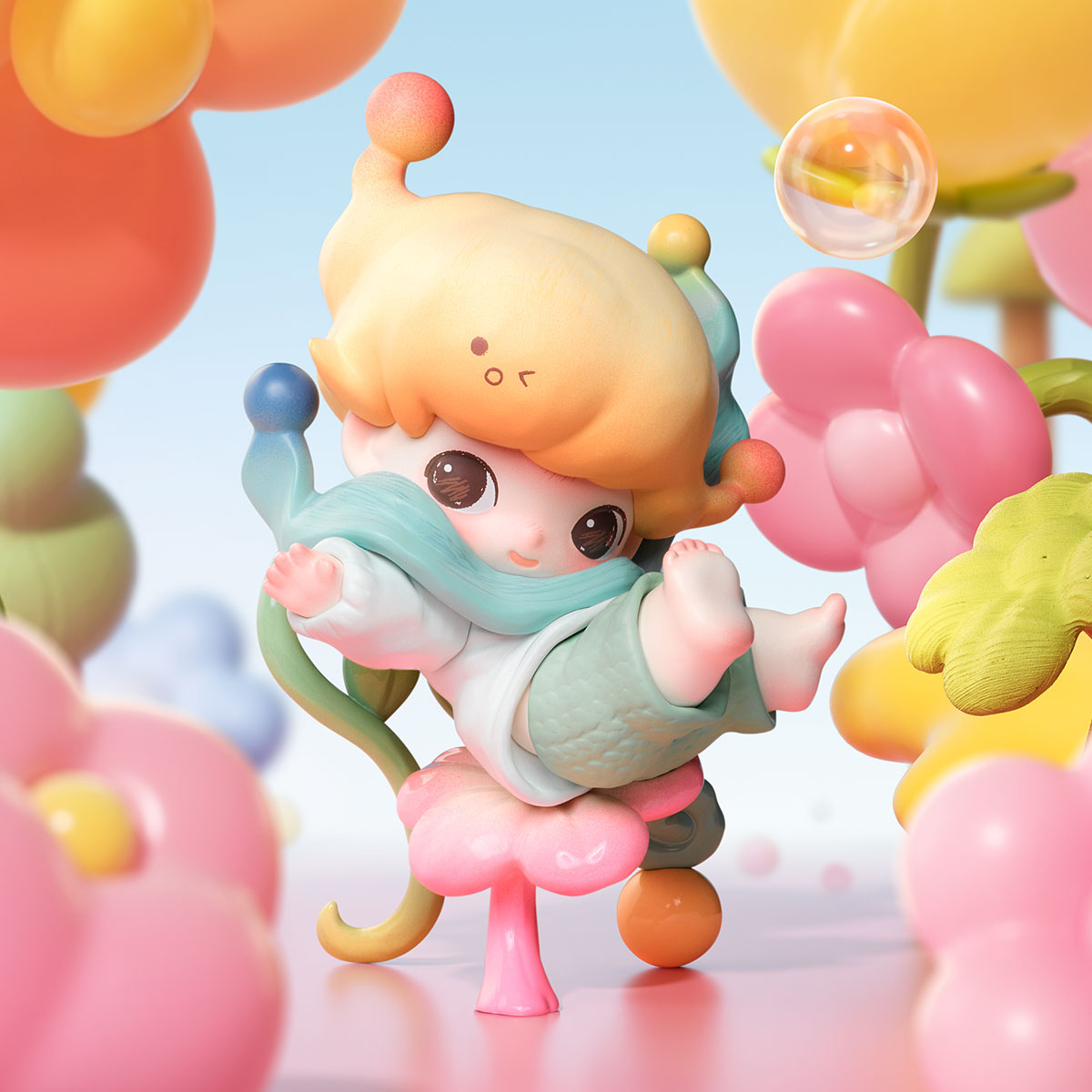 DIMOO Moments in Bloom Series Figures - POP MART (Luxembourg)