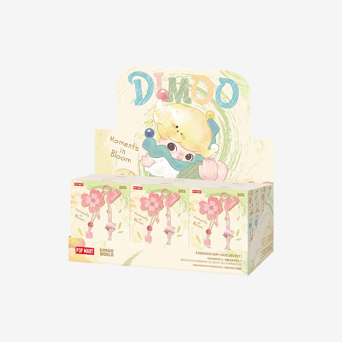 DIMOO Moments in Bloom Series-Decorative Charm Blind Box - POP