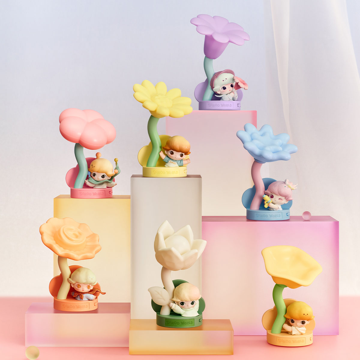 DIMOO Moments in Bloom Series - Sensor-activated Nightlight Blind