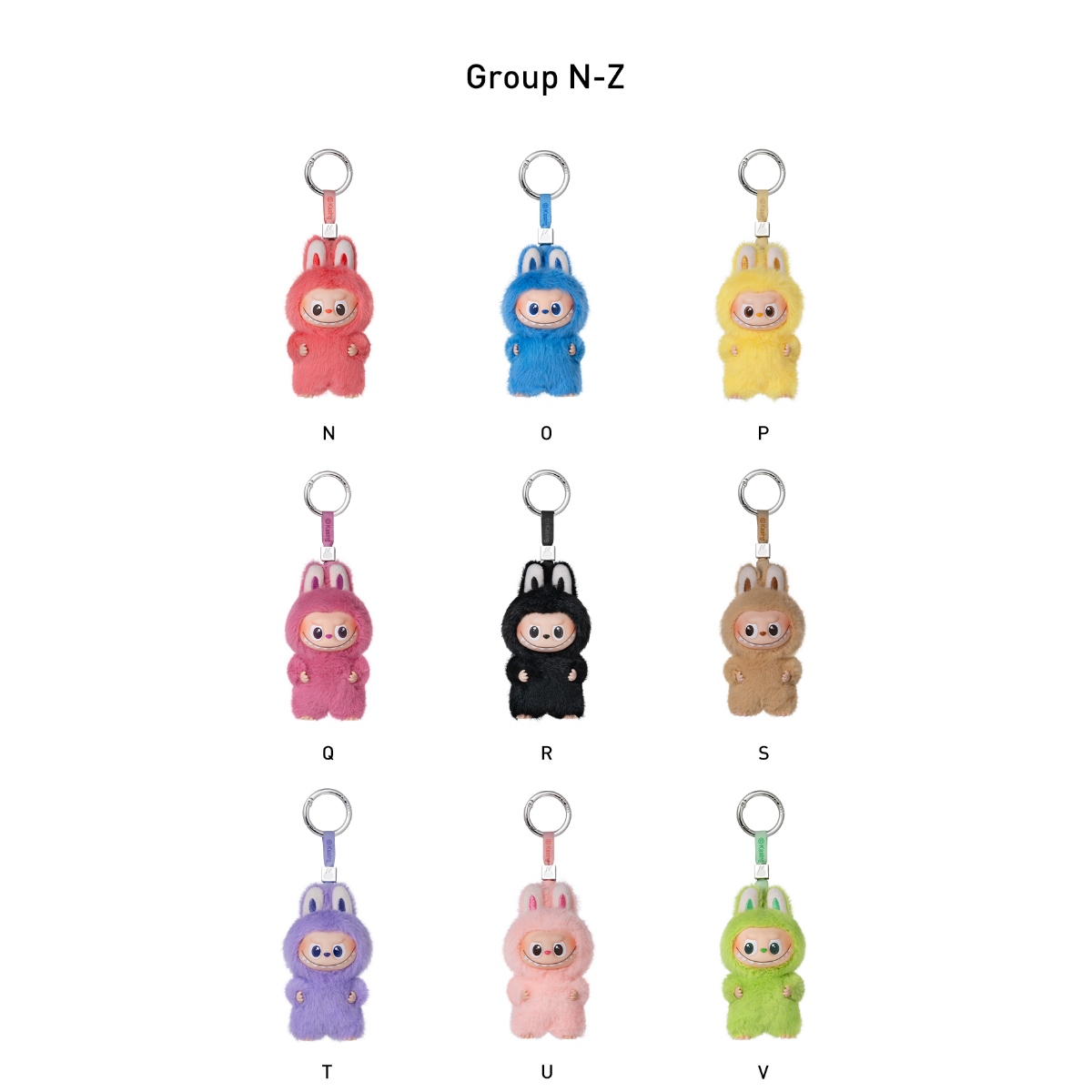 THE MONSTERS Pin for Love Series-Vinyl Plush Pendant Blind Box