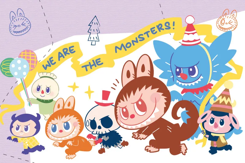 THE MONSTERS-JP - POP MART (Japan)