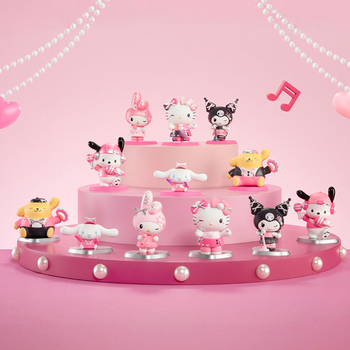 Sanrio characters Pink Party シリーズ - POP MART (Japan)