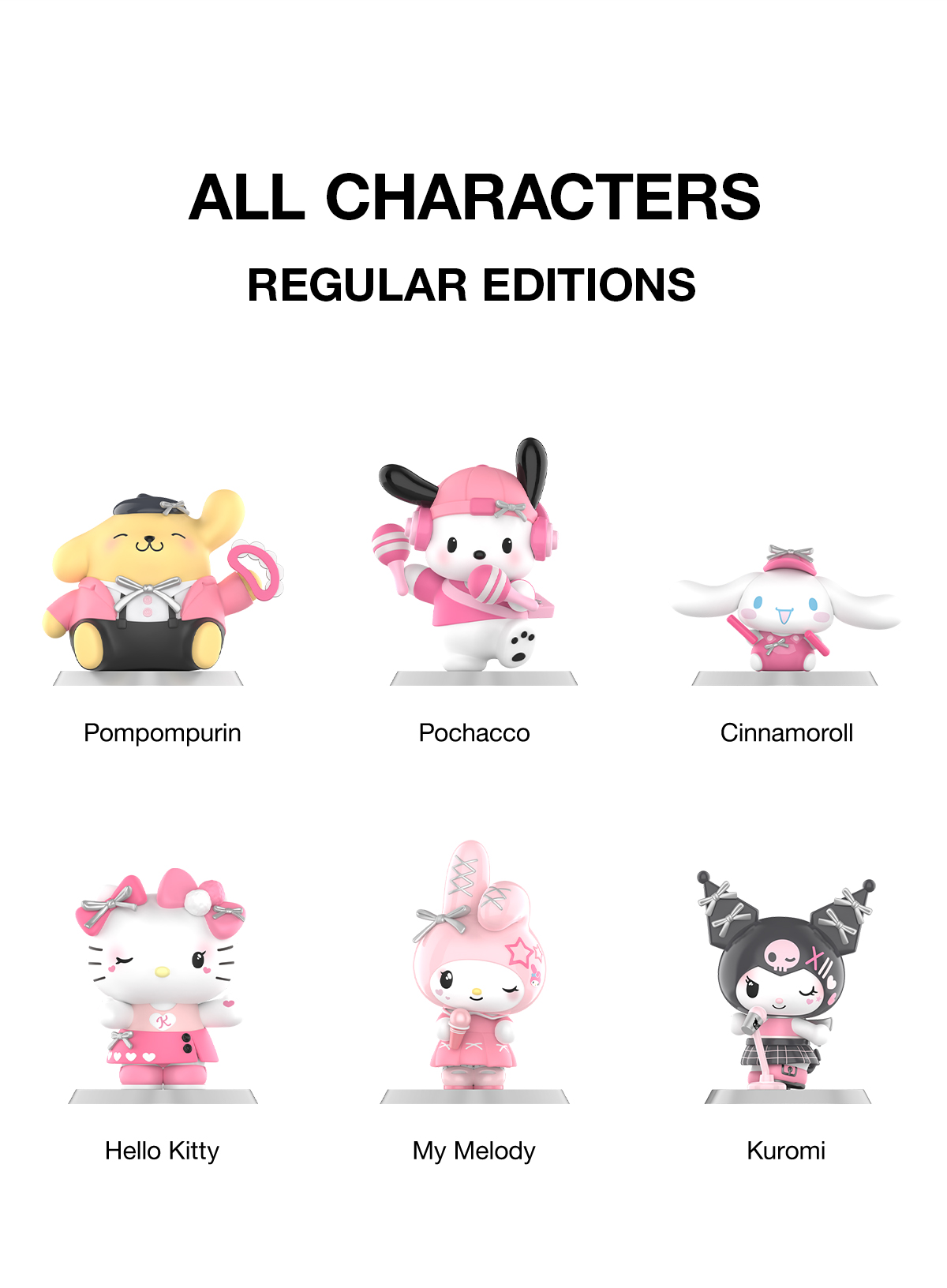 Sanrio characters Pink Party Series Figures - POP MART (Philippines)