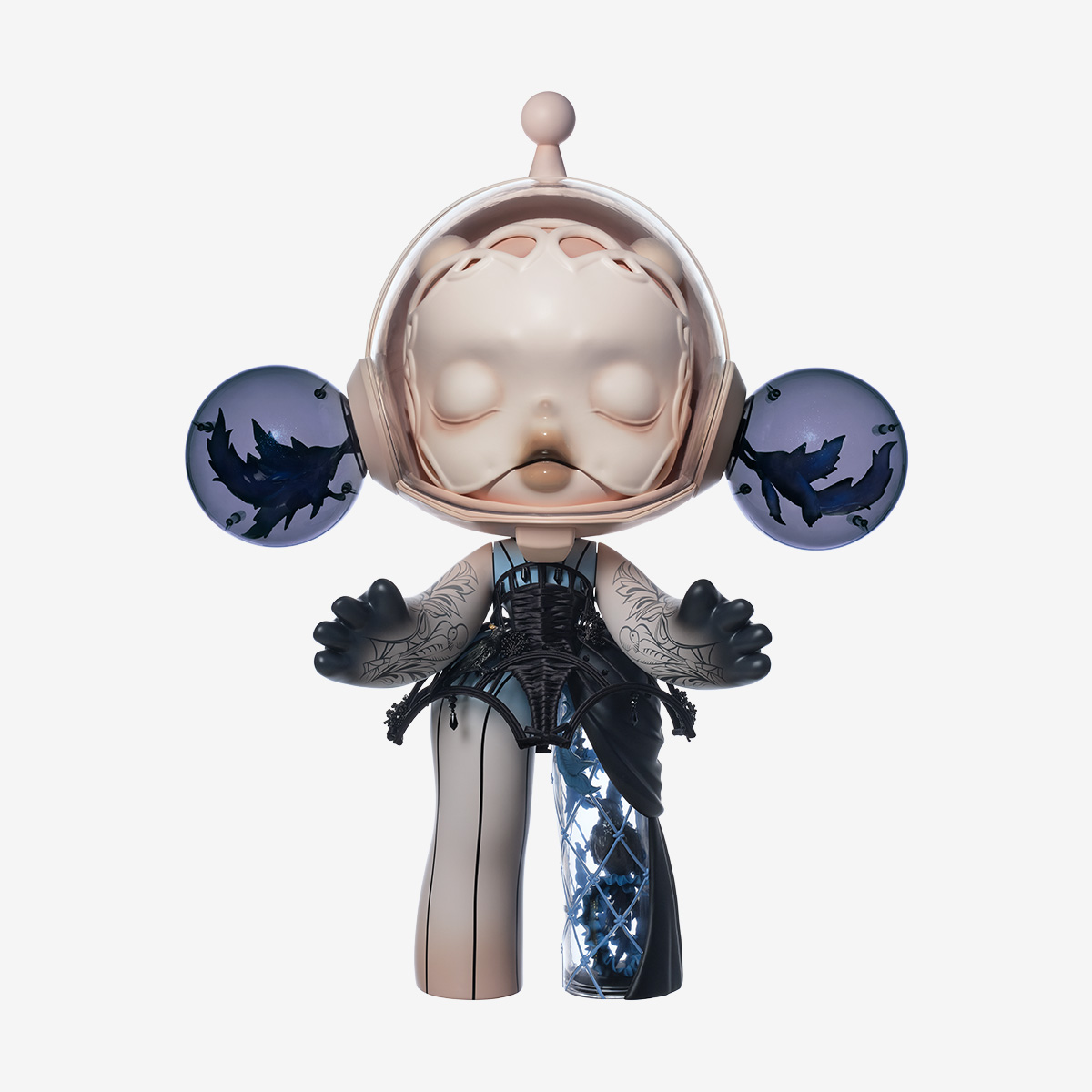 POPMART MEGA α SKULLPANDA 400% MEGA α SKULLPANDA 400% RED CRYSTAL - POP MART (Singapore)