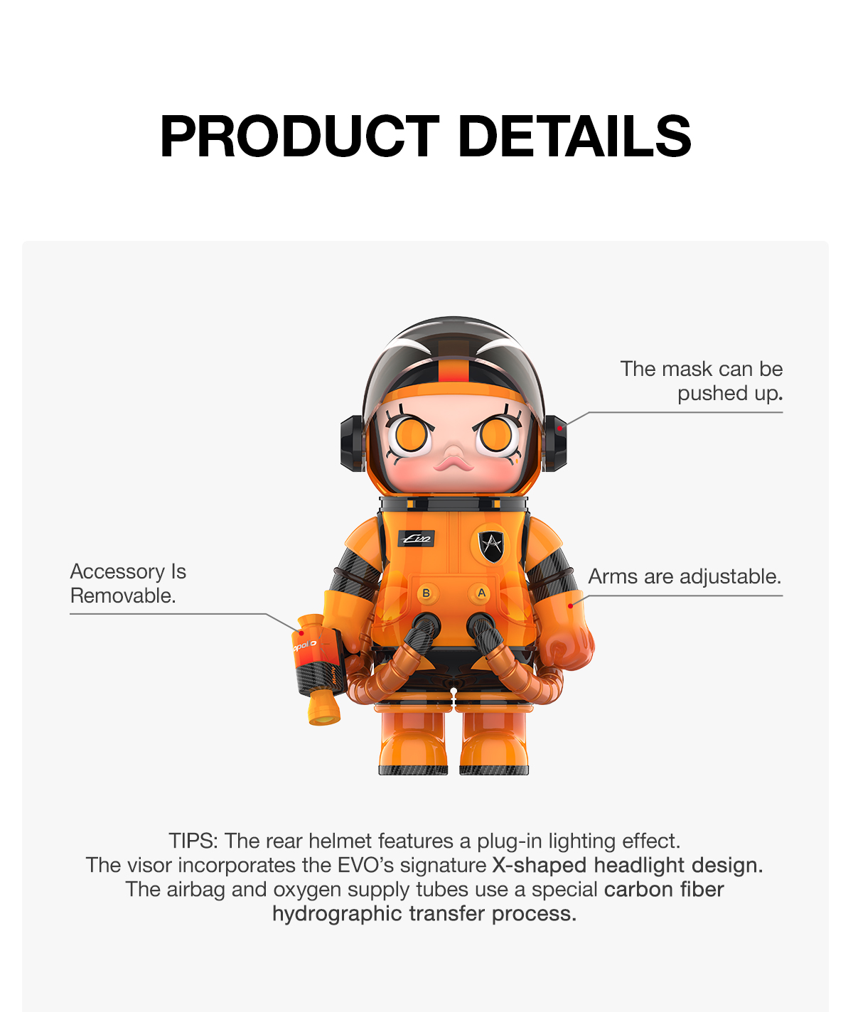 MEGA SPACE MOLLY 1000% Apollo - POP MART (Singapore)