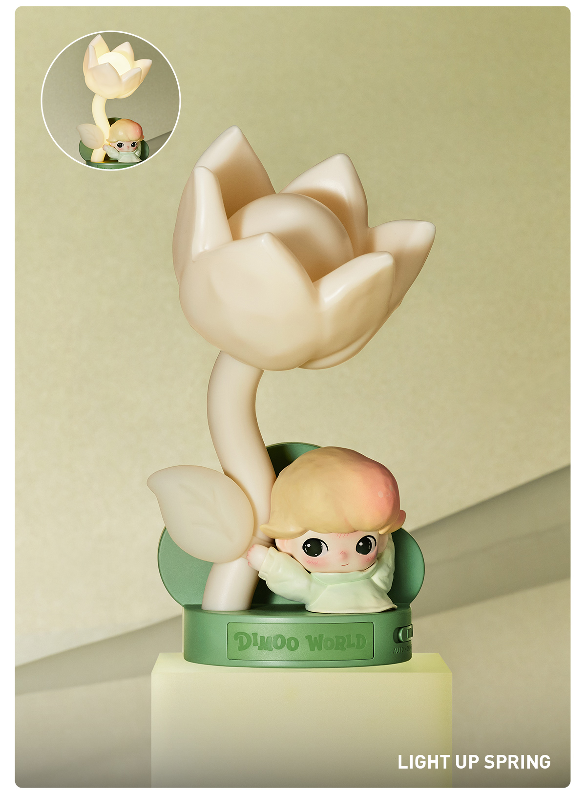 POP NOW:DIMOO Moments in Bloom Series - Sensor-activated