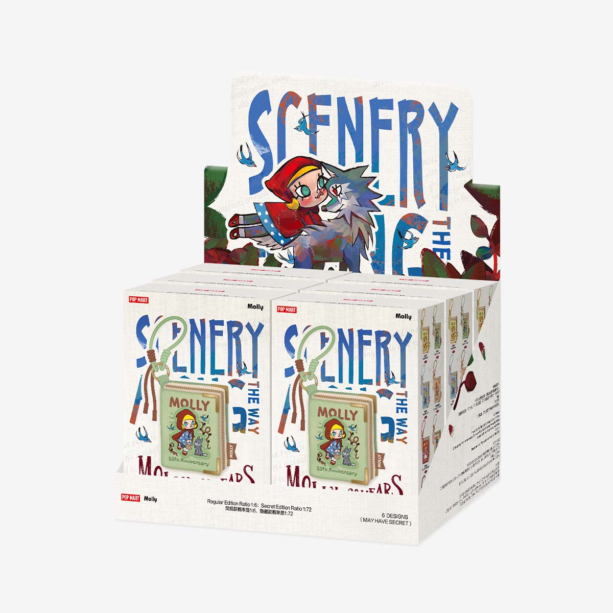MOLLY Scenery Along the Way Series-Mini Memory Album Bag Blind Box