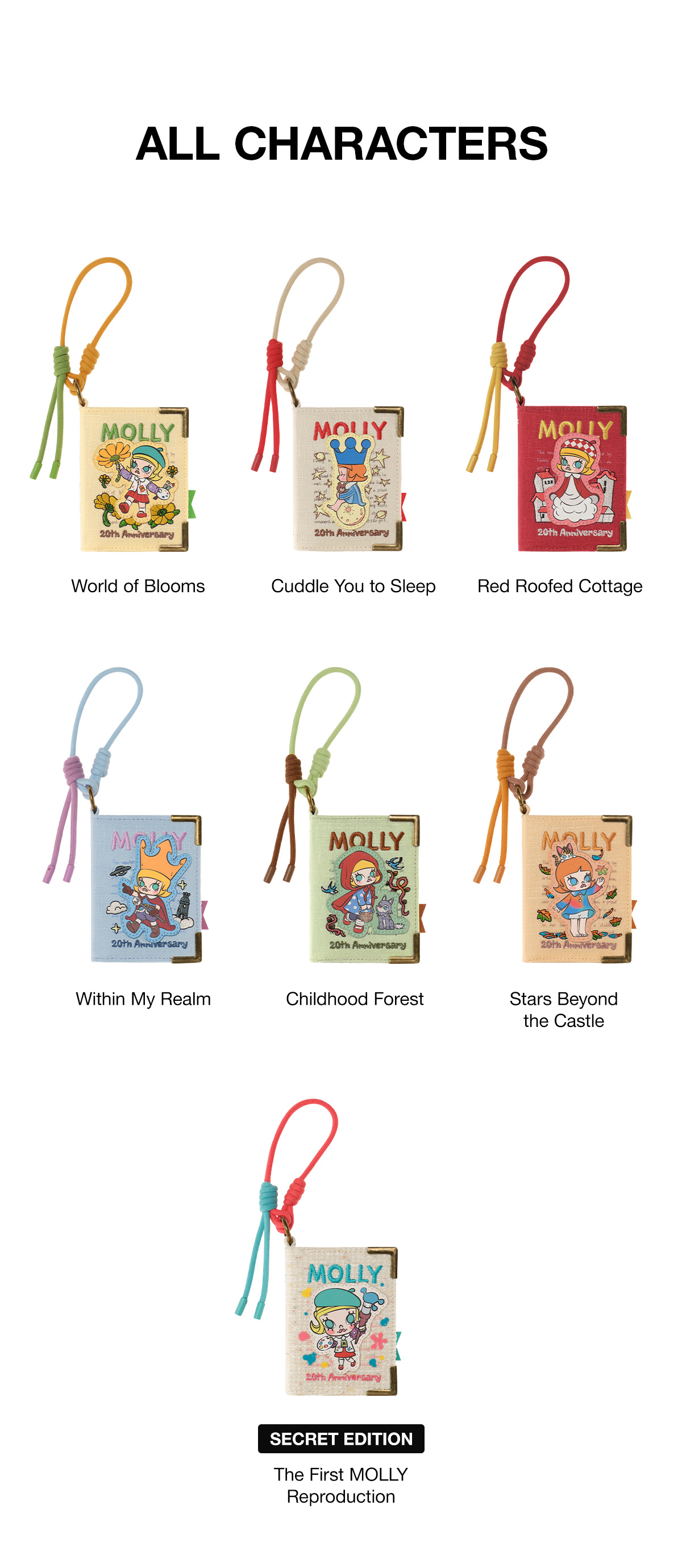 MOLLY Scenery Along the Way Series-Mini Memory Album Bag Blind Box