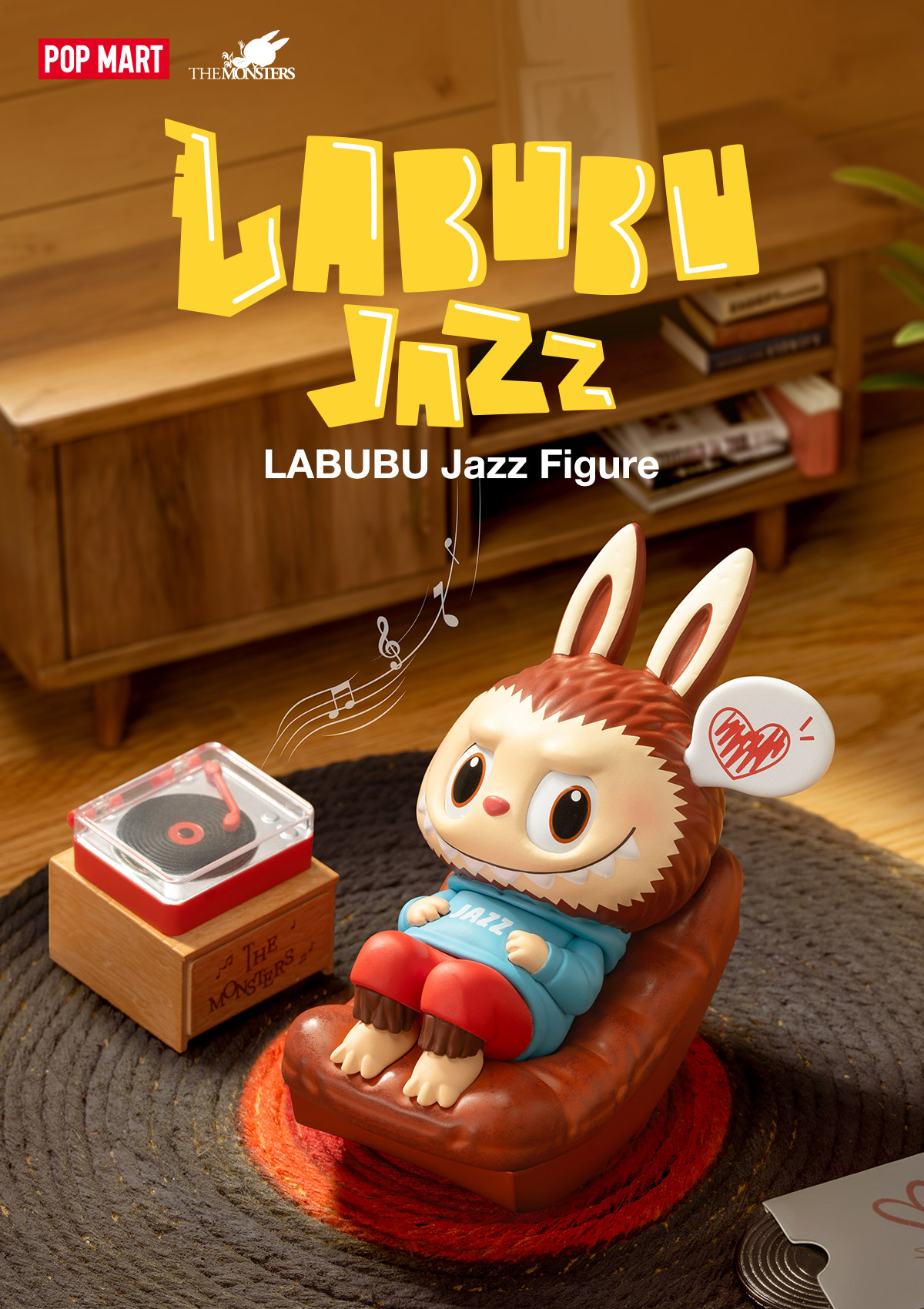 LABUBU Jazz Figure - POP MART (Belgium)