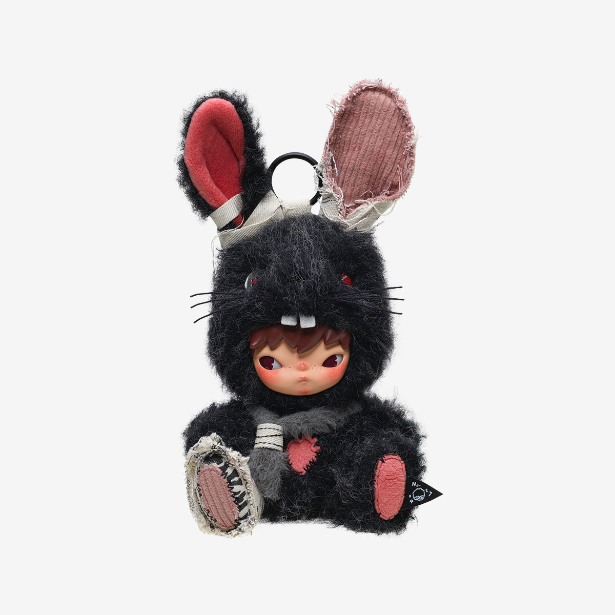 Hirono Little Hare Plush Doll Pendant - POP MART (Singapore)
