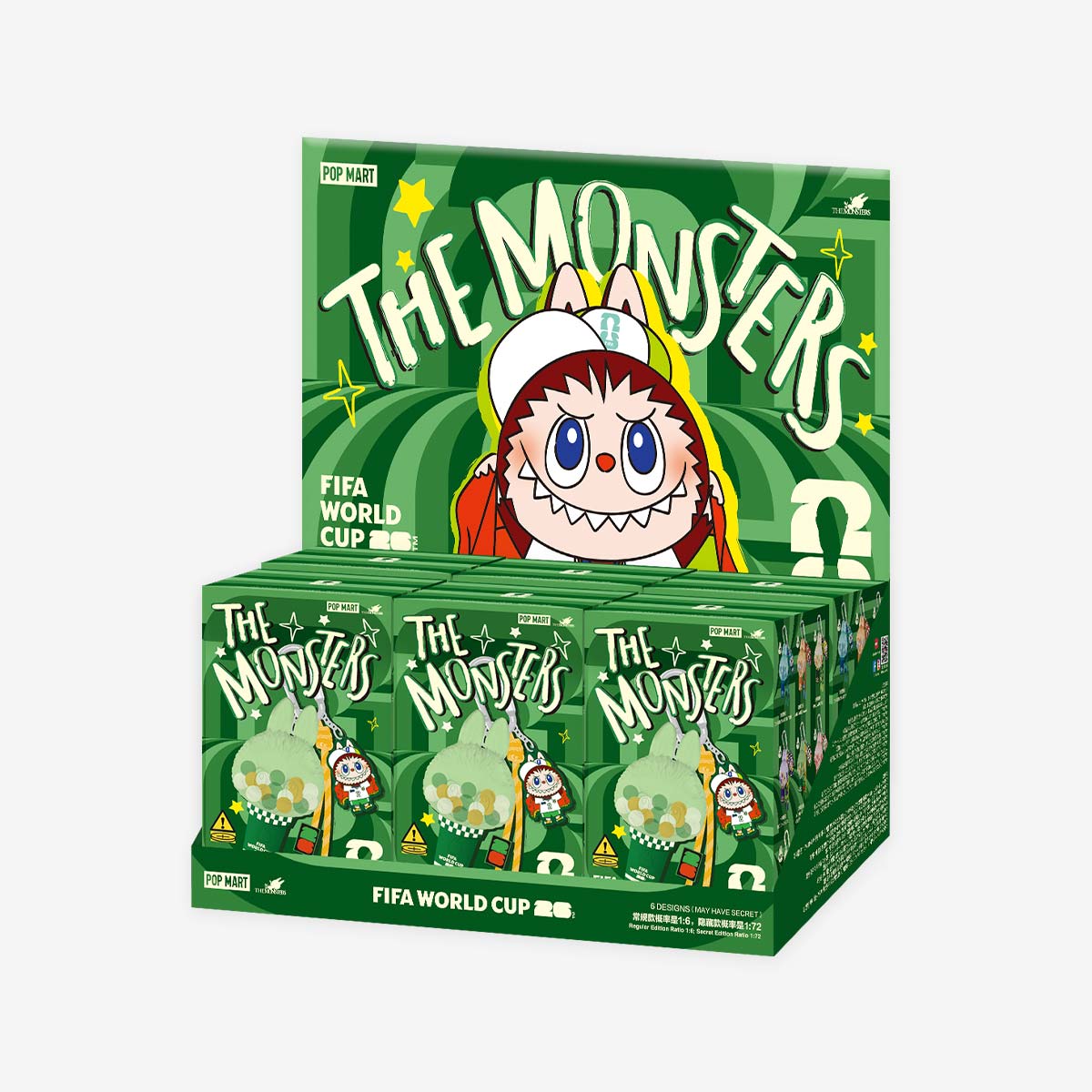 THE MONSTERS × FIFA SERIES-Mini Pendant Light Blind Box - POP MART
