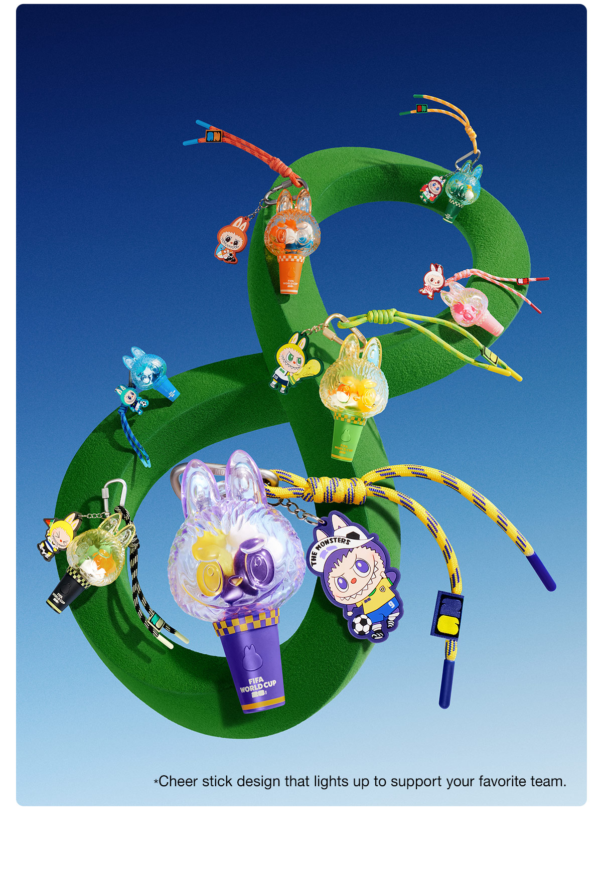 THE MONSTERS × FIFA SERIES-Mini Pendant Light Blind Box - POP MART