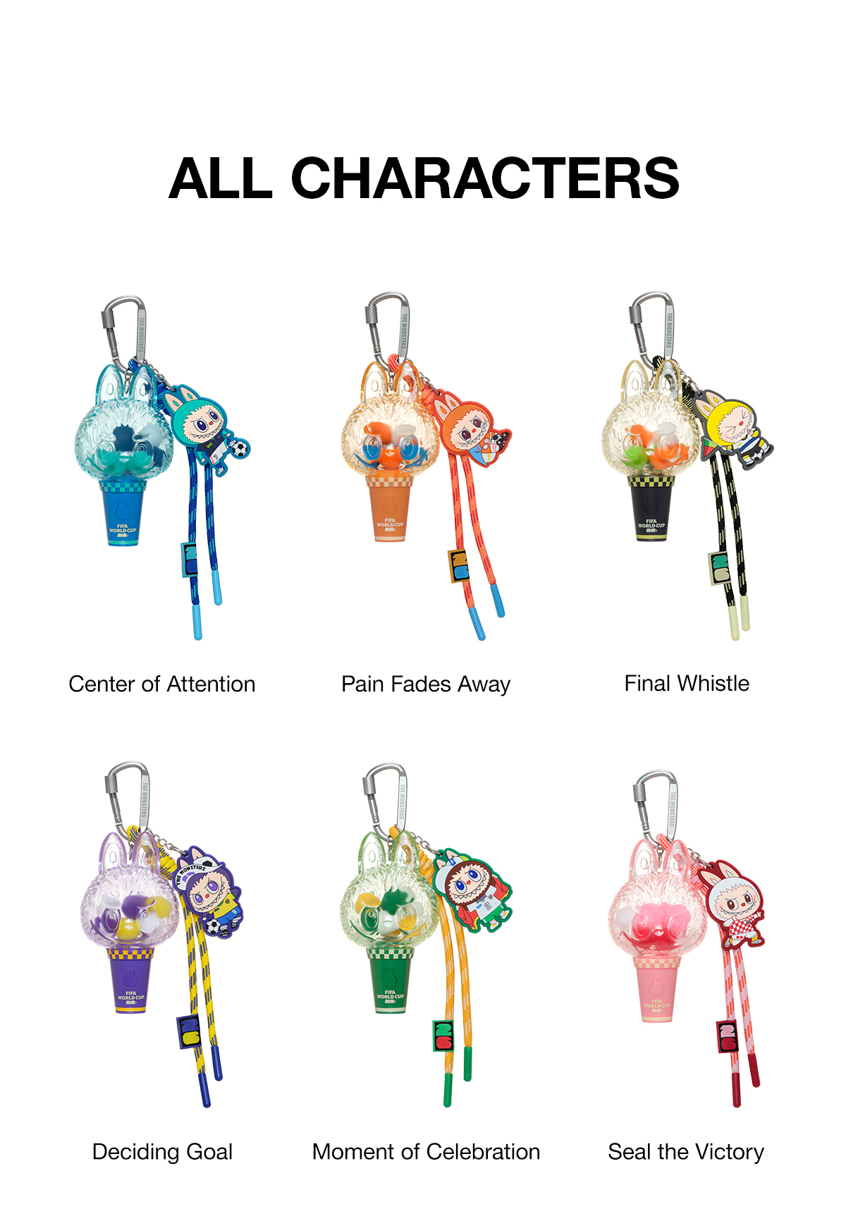 THE MONSTERS × FIFA SERIES-Mini Pendant Light Blind Box - POP MART