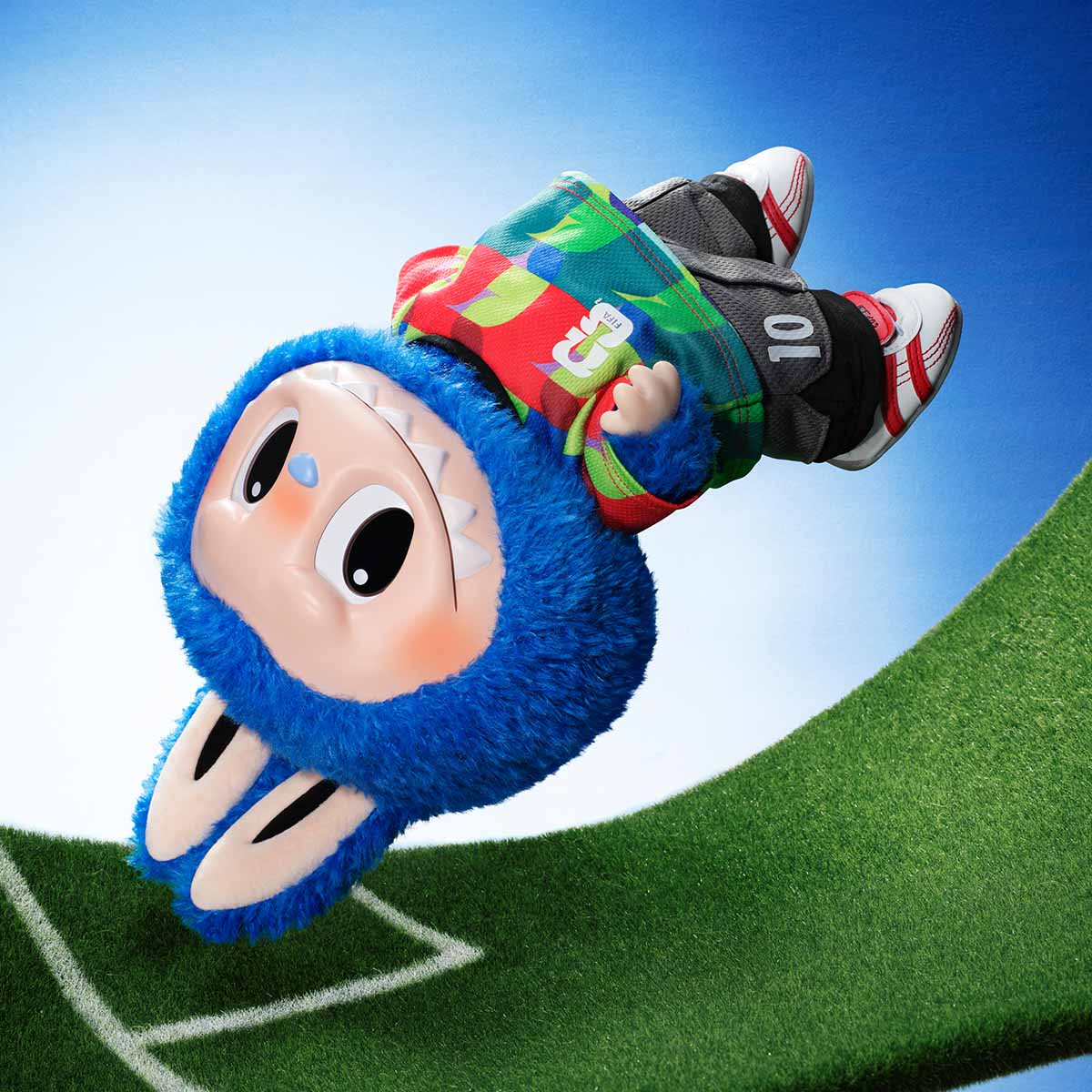 【即発送可】THE MONSTERS × FIFA Catch the Win THE MONSTERS × FIFA SERIES-Catch the Win Vinyl Plush Doll - POP