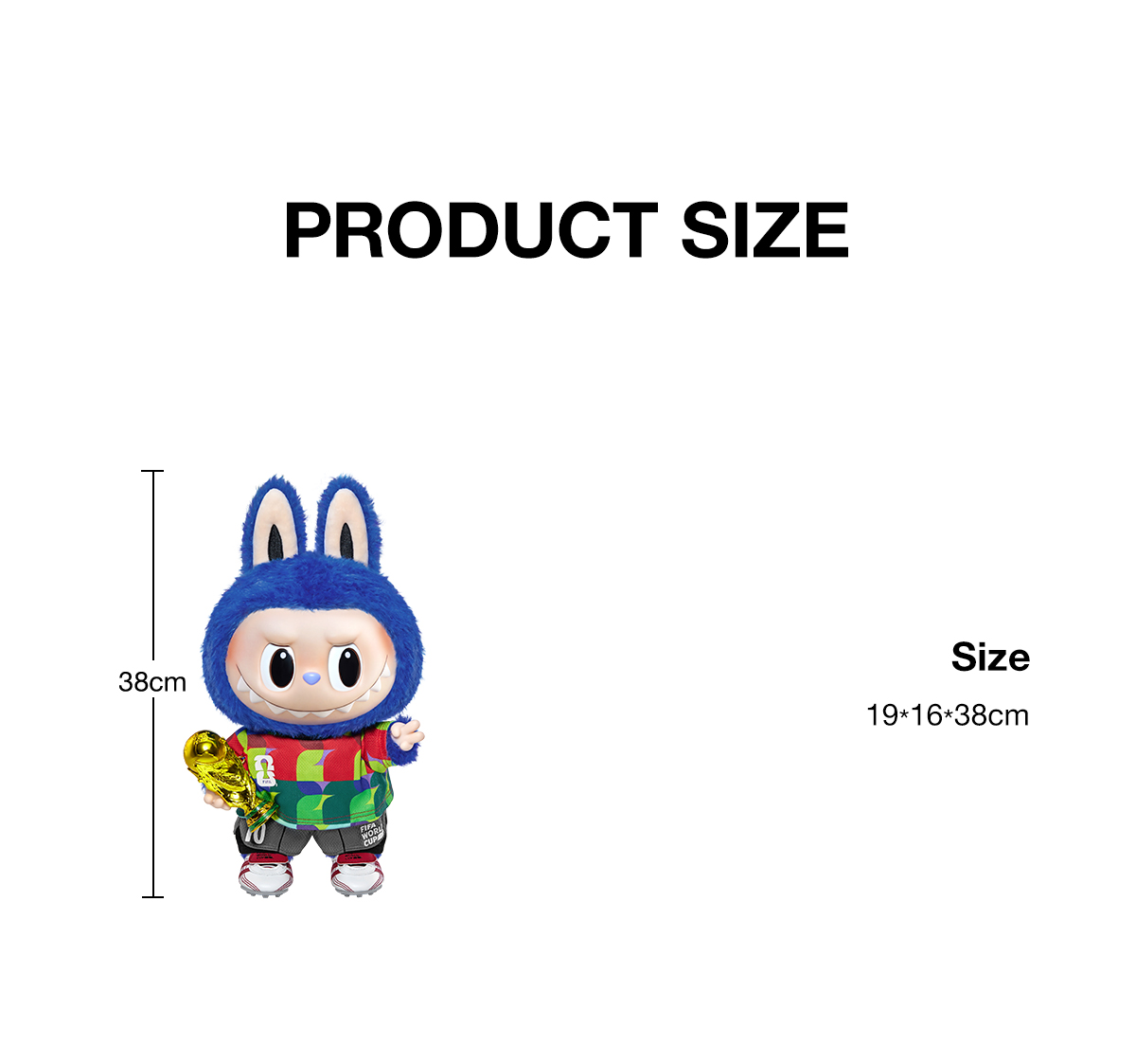 THE MONSTERS × FIFA SERIES-Catch the Win Vinyl Plush Doll - POP