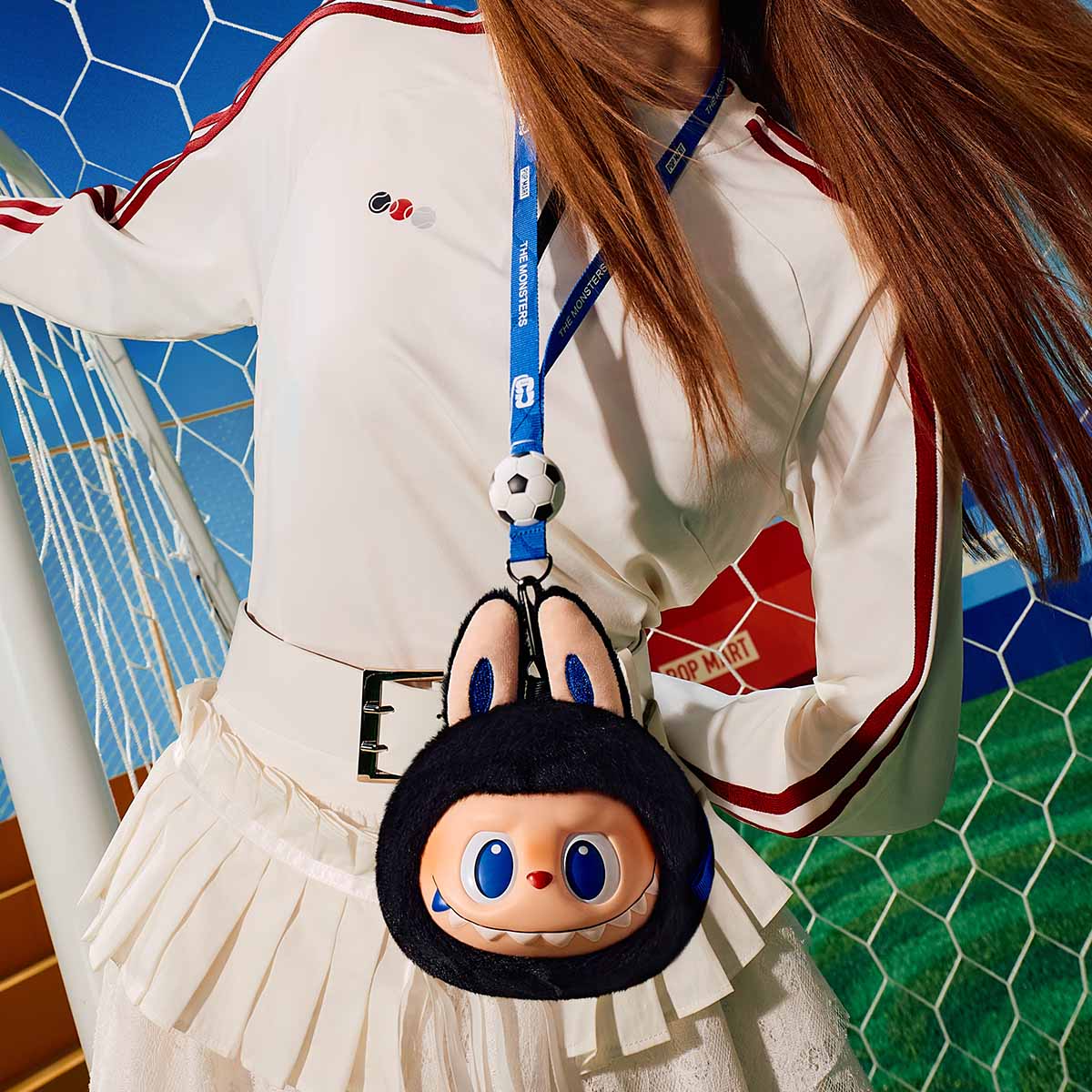 FIFA × MONSTERS THE ぬいぐるみペンダント (Japan) MART POP - ルミナスペンダント FIFA × MONSTERS THE 3点セット ぬいぐるみ