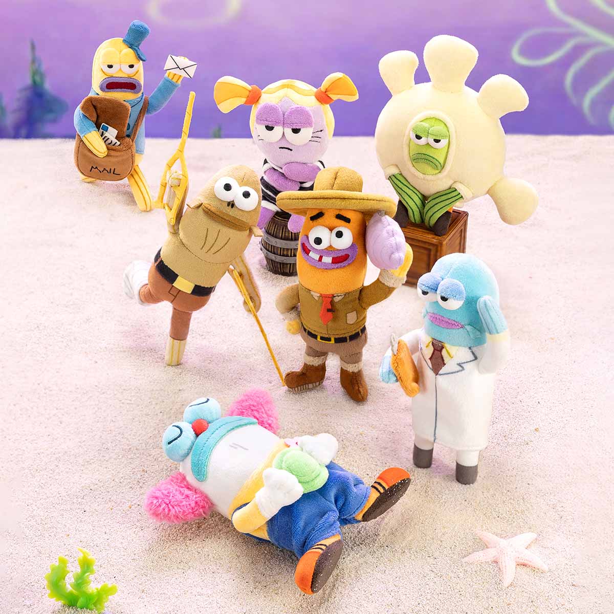 SpongeBob Bikini Bottom Buddies おかしなぬいぐるみシリーズ 2 - POP