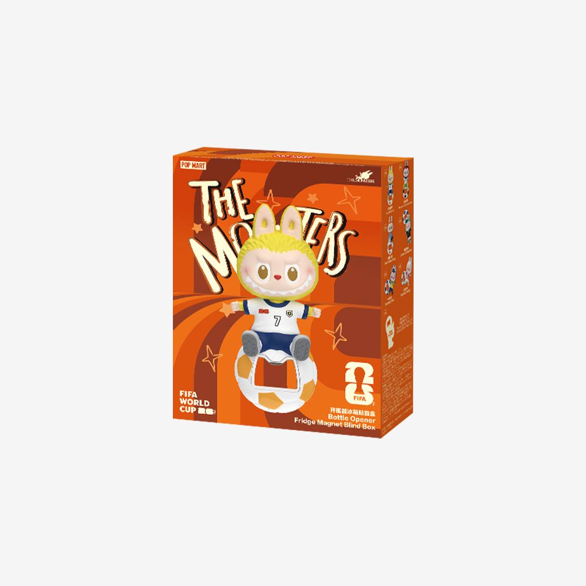 THE MONSTERS x FIFA マグネット付き ボトルオープナー THE MONSTERS × FIFA マグネット付きボトルオープナー - POP MART (Japan)