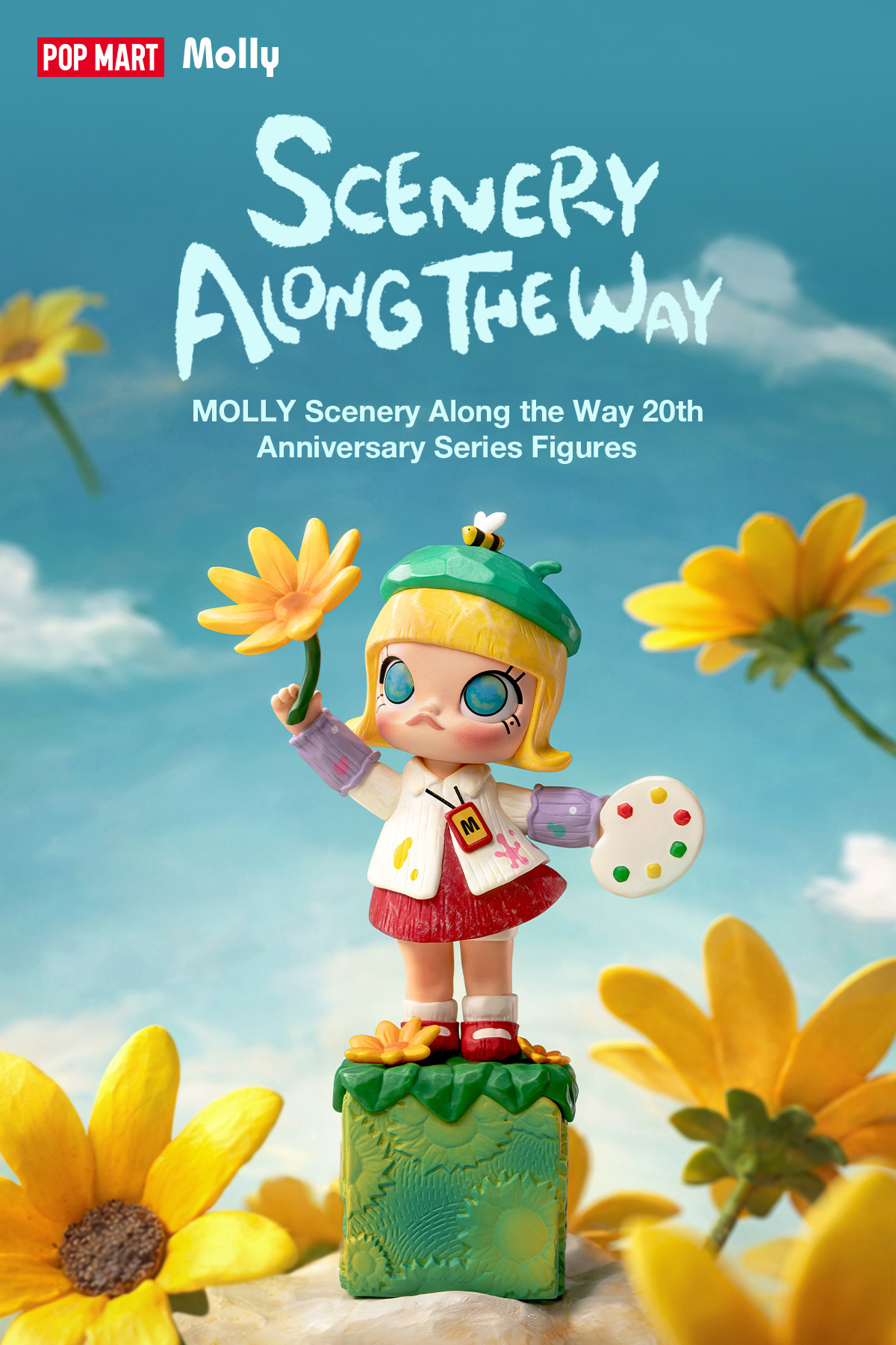 その他 Scenery Along the Way 20th Anniversary MOLLY Scenery Along the Way 20th Anniversary Series Figures - POP