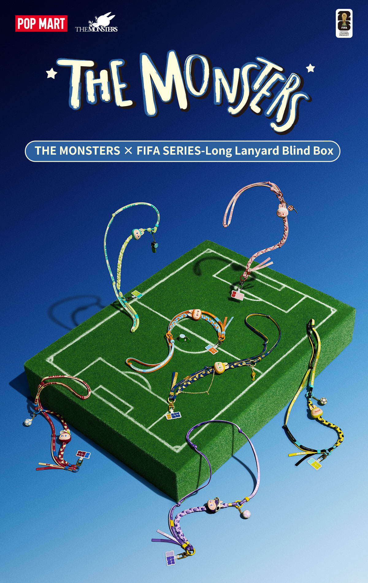 THE MONSTERS × FIFA ストラップ - POP MART (Japan)