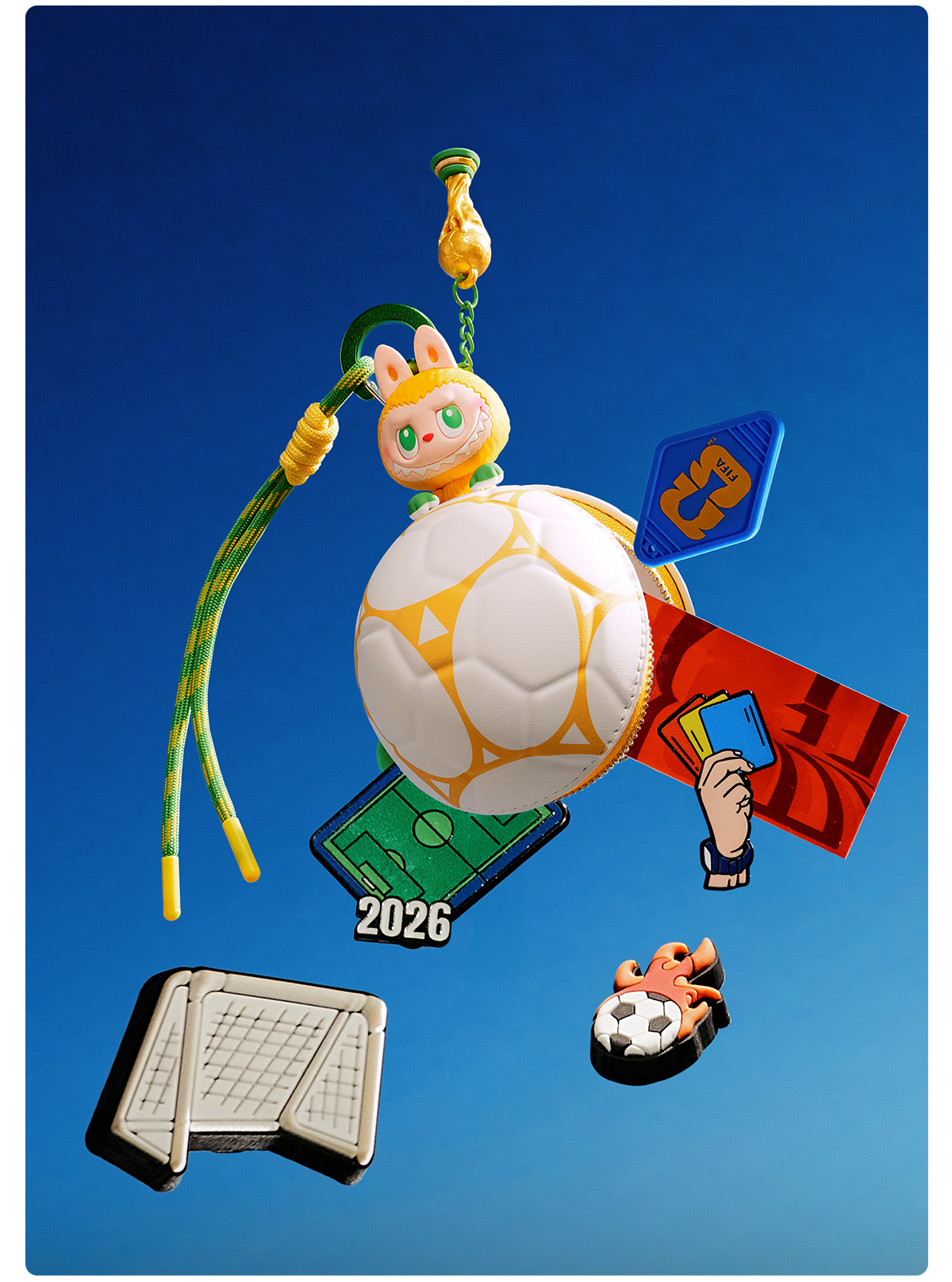 THE MONSTERS x FIFA サッカーミニバッグ THE MONSTERS × FIFA サッカーミニバッグ - POP MART (Australia)