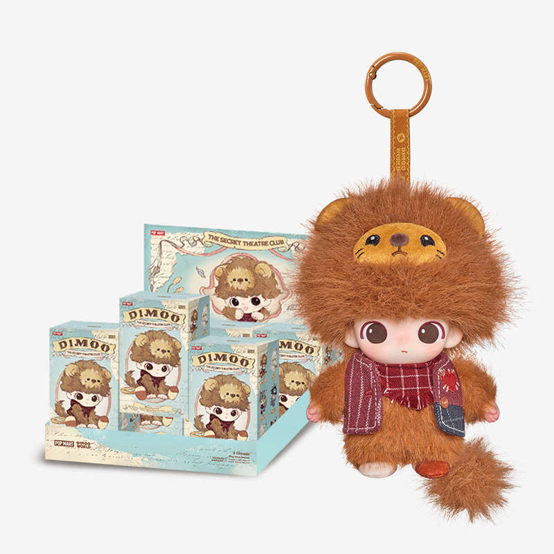 DIMOO The Secret Theatre Club シリーズ ぬいぐるみペンダント