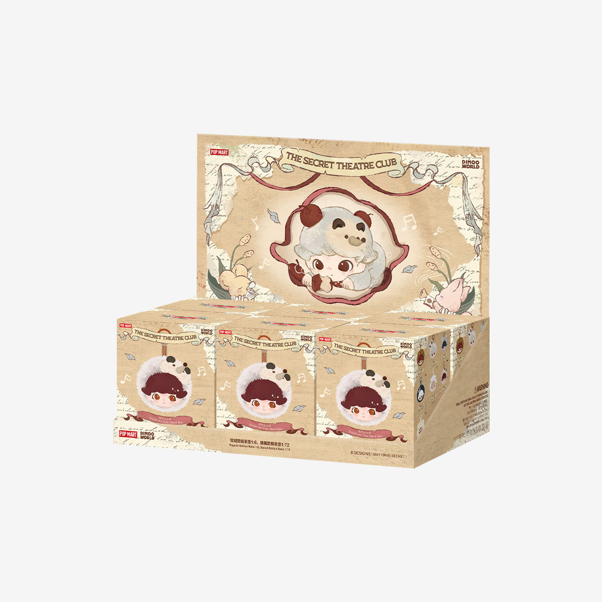DIMOO The Secret Theatre Club Series - Earphone Case Blind Box