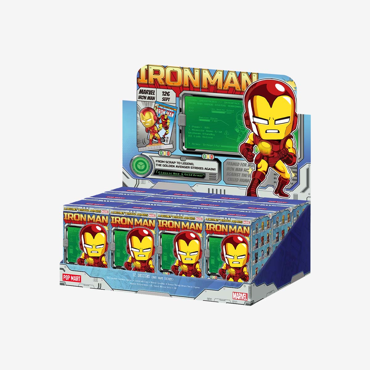 Marvel Iron Man: A Journey Through Armors Series Figures - POP