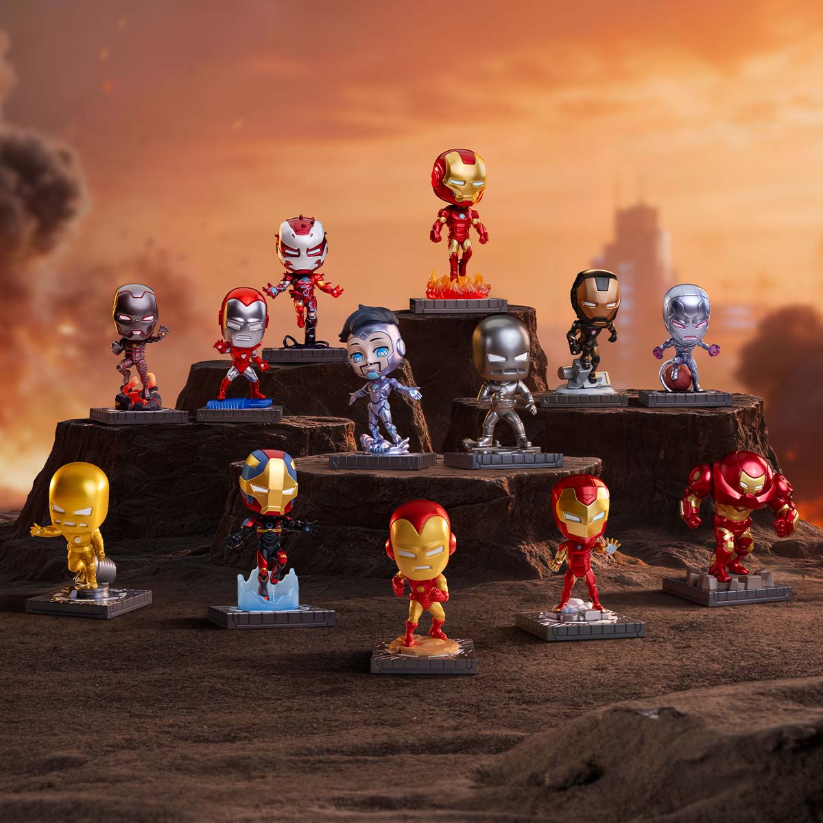 Marvel Iron Man: A Journey Through Armors Series Figures - POP