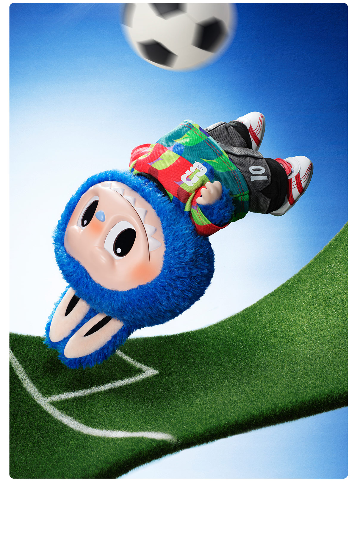 【即発送可】THE MONSTERS × FIFA Catch the Win THE MONSTERS × FIFA SERIES-Catch the Win Vinyl Plush Doll - POP