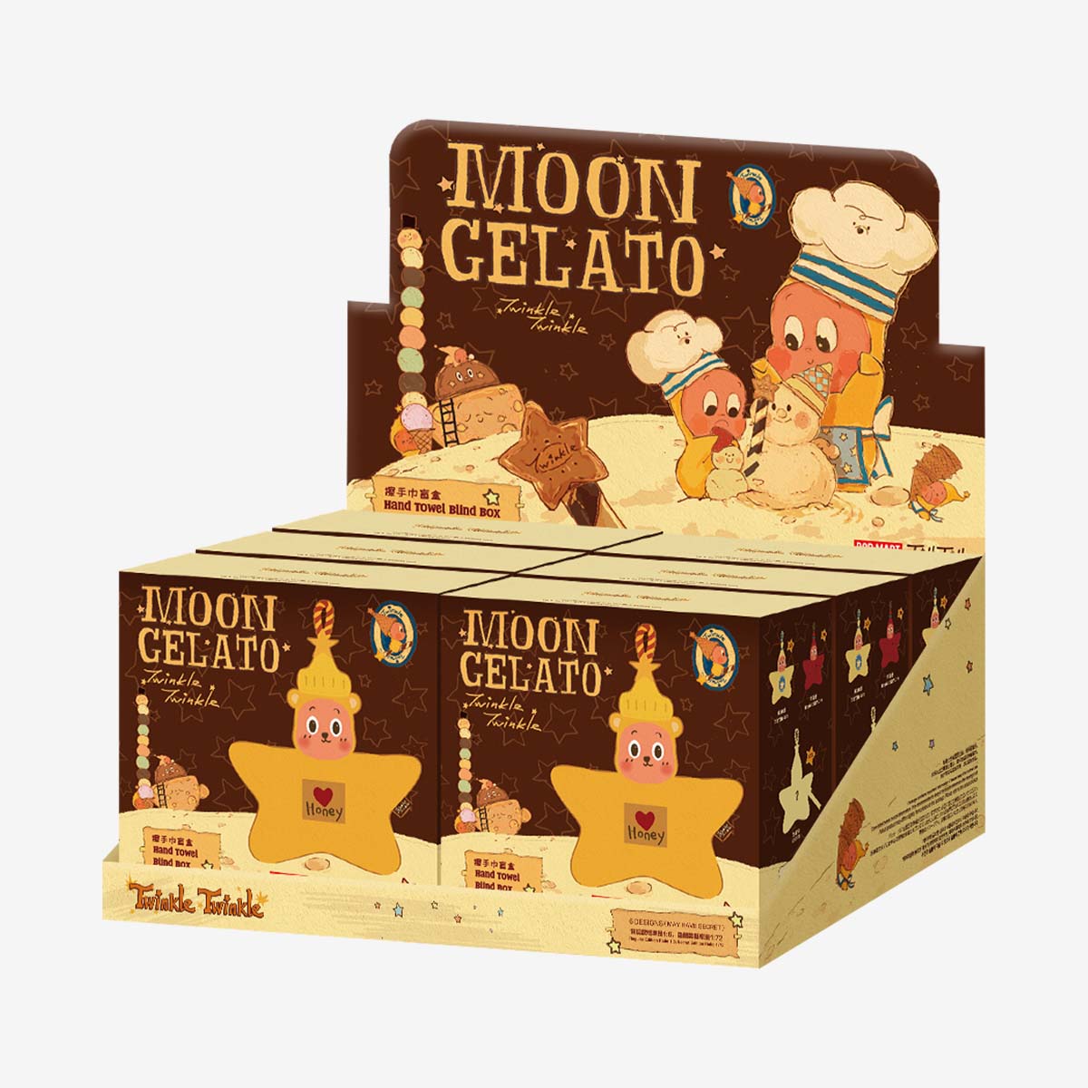 MOON GELATO Series-Hand Towel Blind Box - POP MART (Singapore)