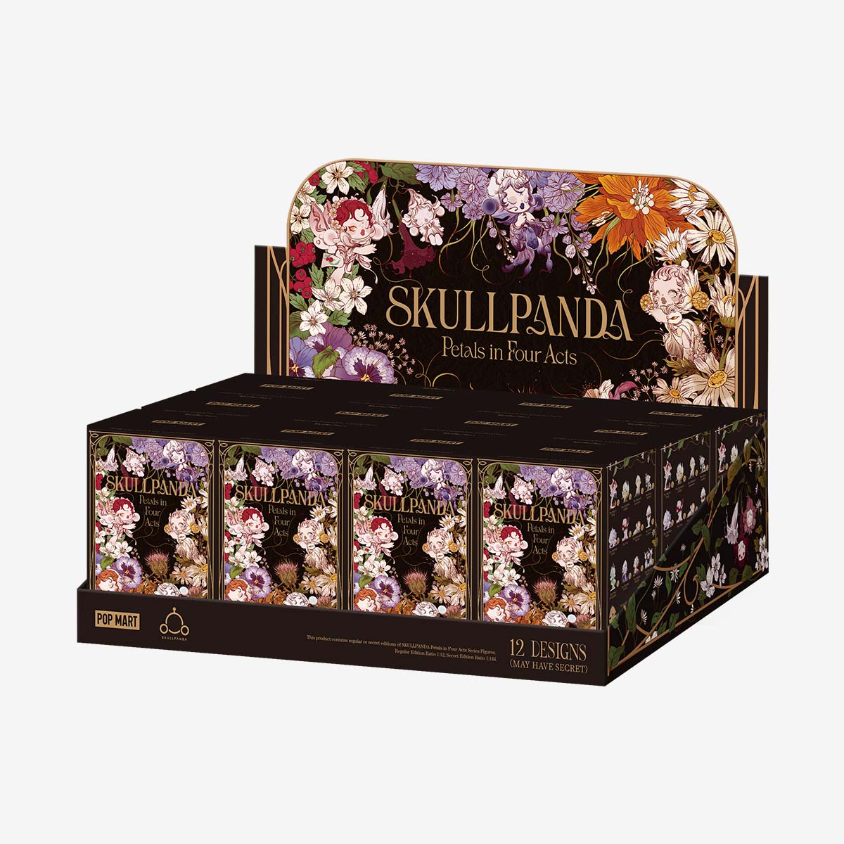 SKULLPANDA Petals in Four Acts Series Figures - POP MART (Germany)