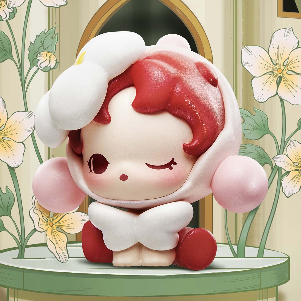POP BEAN SKULLPANDA Petals in Four Acts Series - POP MART (Czech