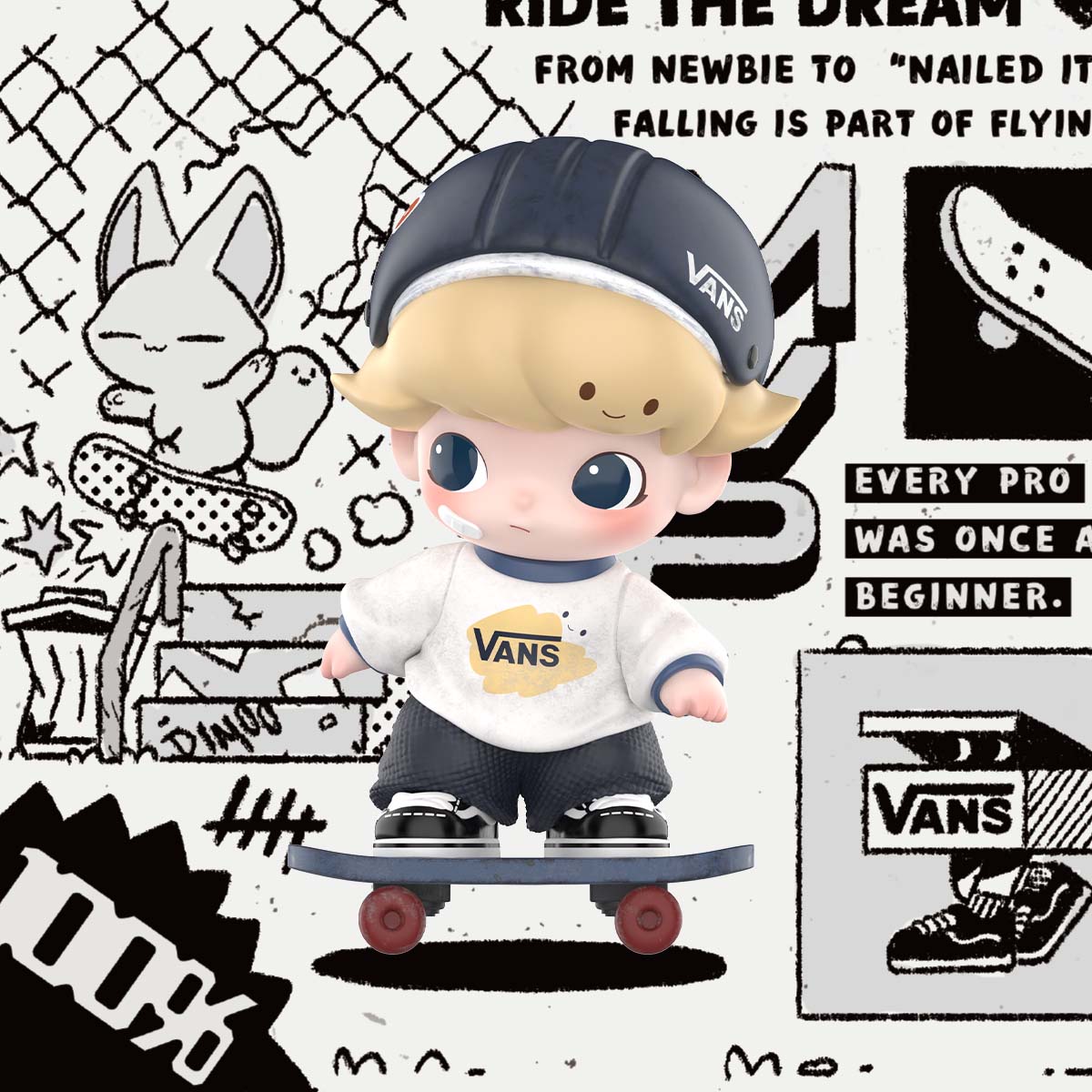 DIMOO WORLD × VANS Ride The Dream Figure - POP MART (Singapore)