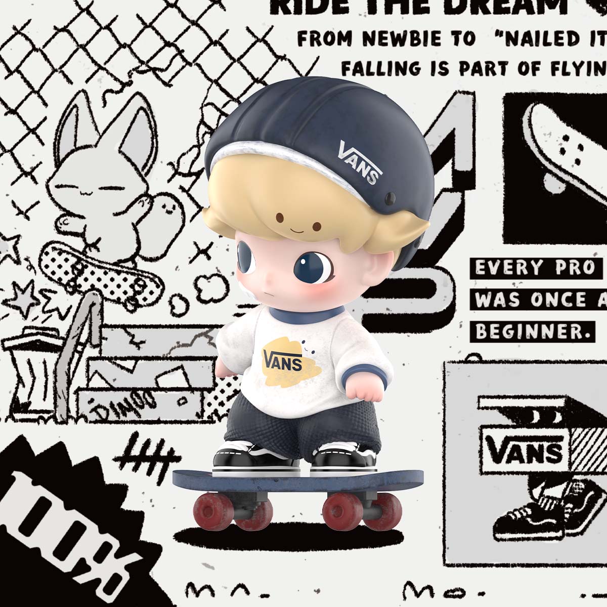 DIMOO WORLD × VANS Ride The Dream Figure - POP MART (Indonesia)