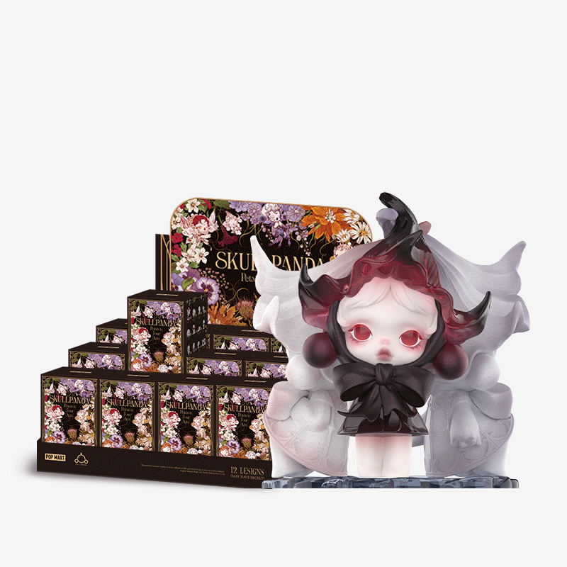 SKULLPANDA Petals in Four シリーズ SKULLPANDA Petals in Four Acts Series Figures | POP MART (Australia)