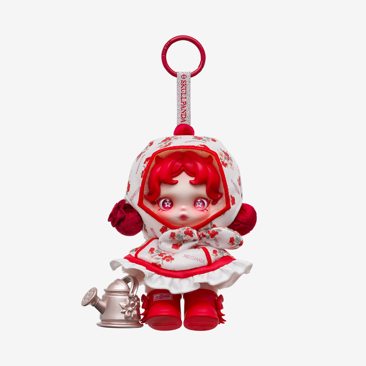 SKULLPANDA Lazy Panda Plush Doll Pendant - POP MART (Singapore)