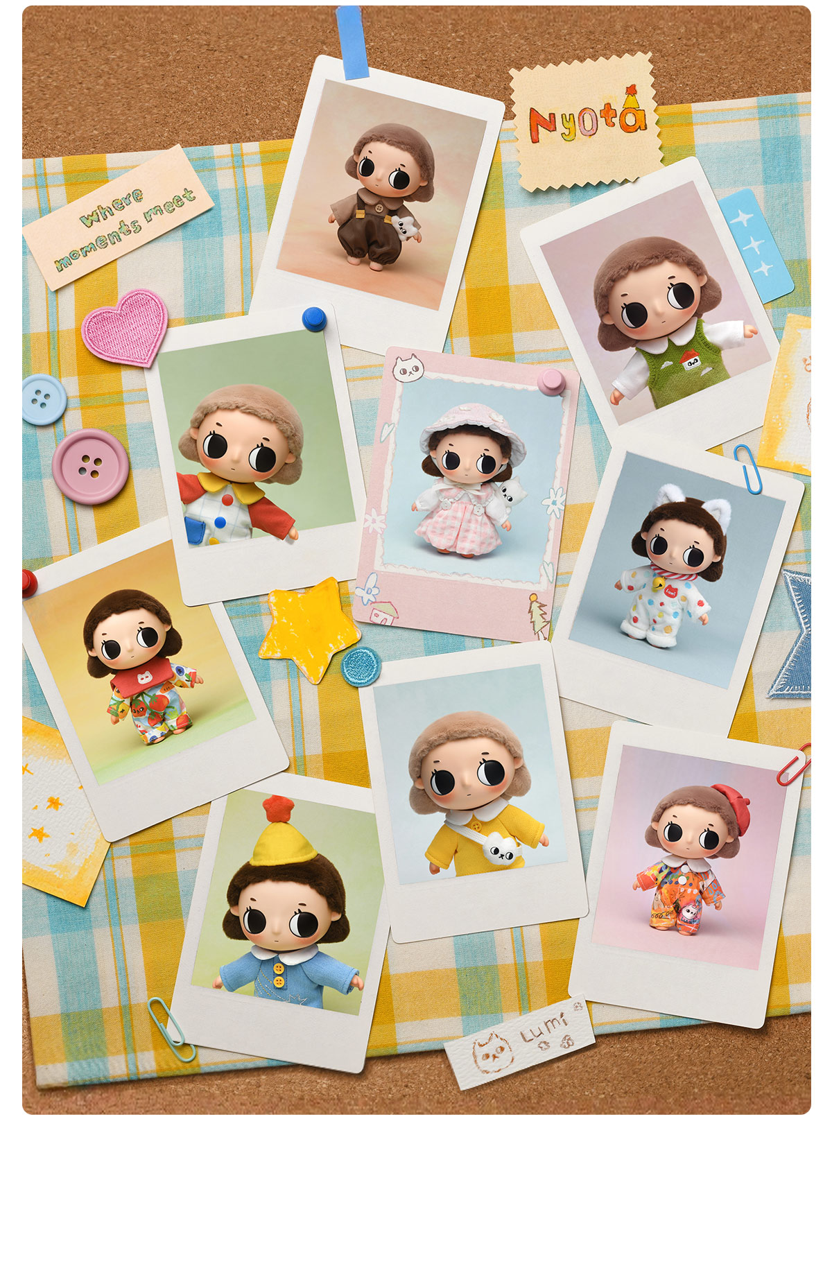Nyota Where Moments Meet Series Plush Doll - POP MART (Singapore)