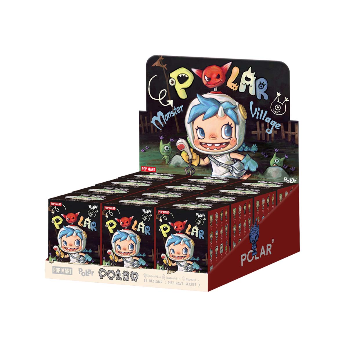 POPMART Polar Season 3 シリーズ シークレット POP NOW:Polar-Season 3 <Polar In Monster Village> Series Figures